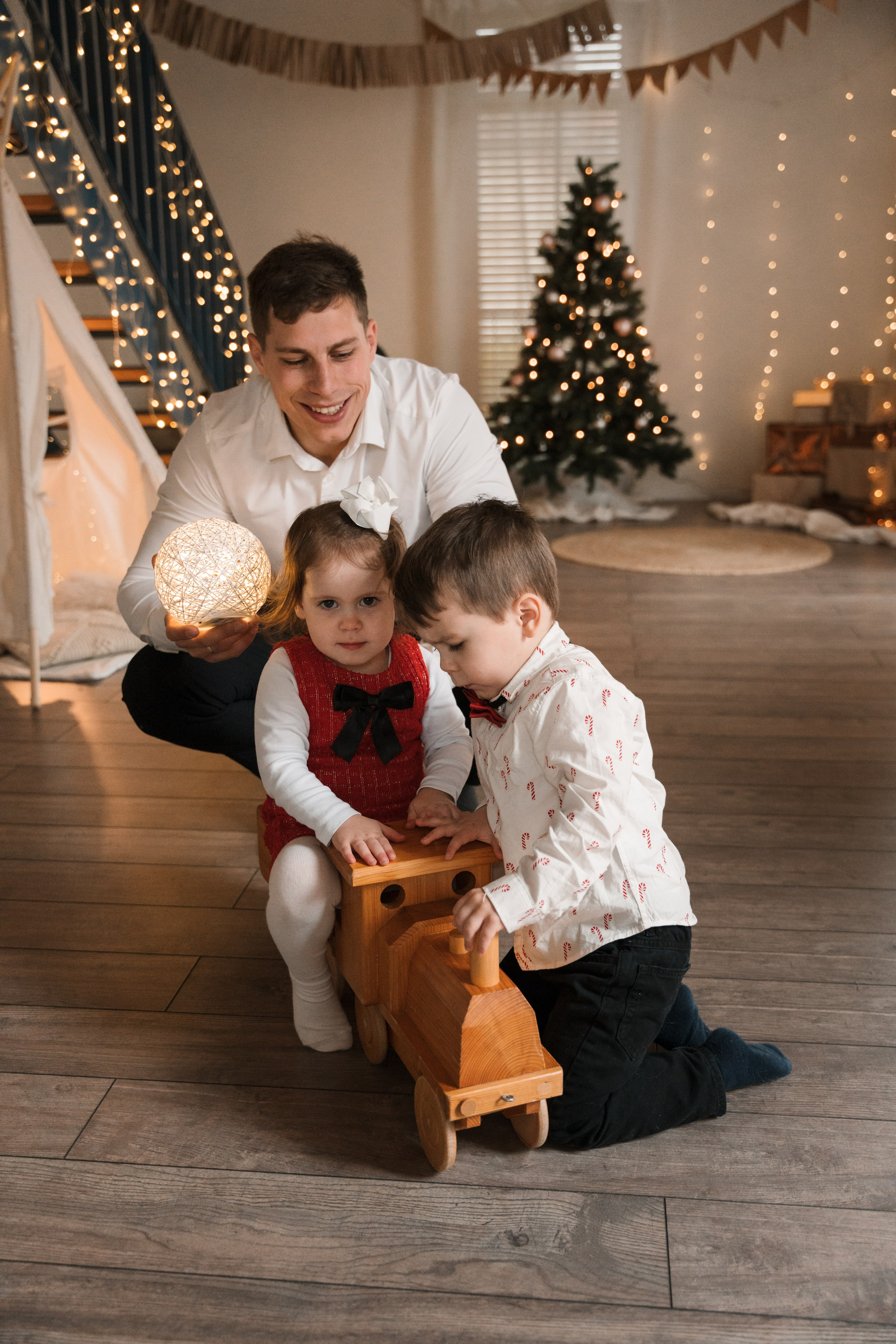 Christmas Family Photoshoot. Elena Seewald