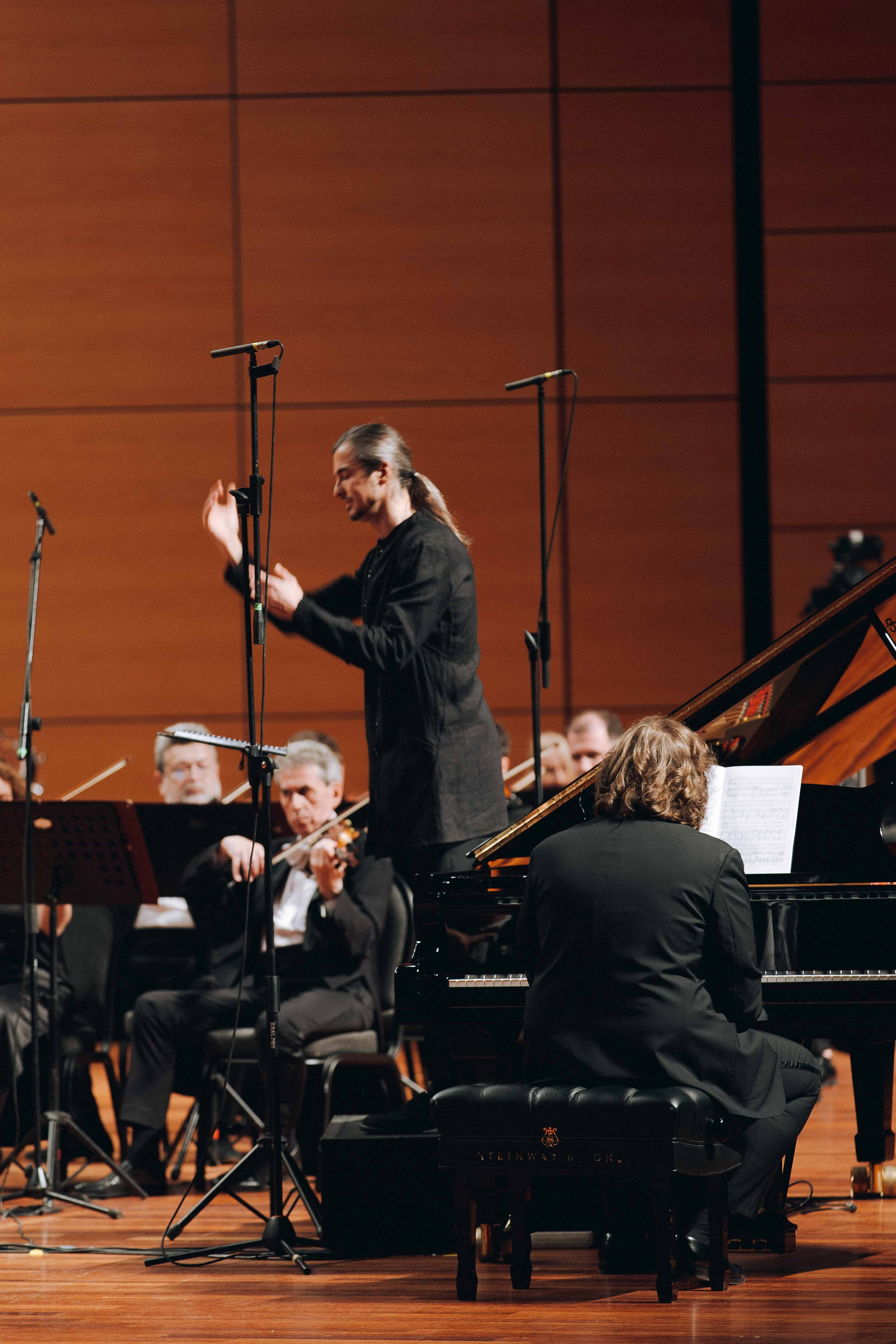 The Tchaikovsky Academic Grand Symphony Orchestra in Istanbul. Wedding&Event photographer Ismail Rzayev in Baku