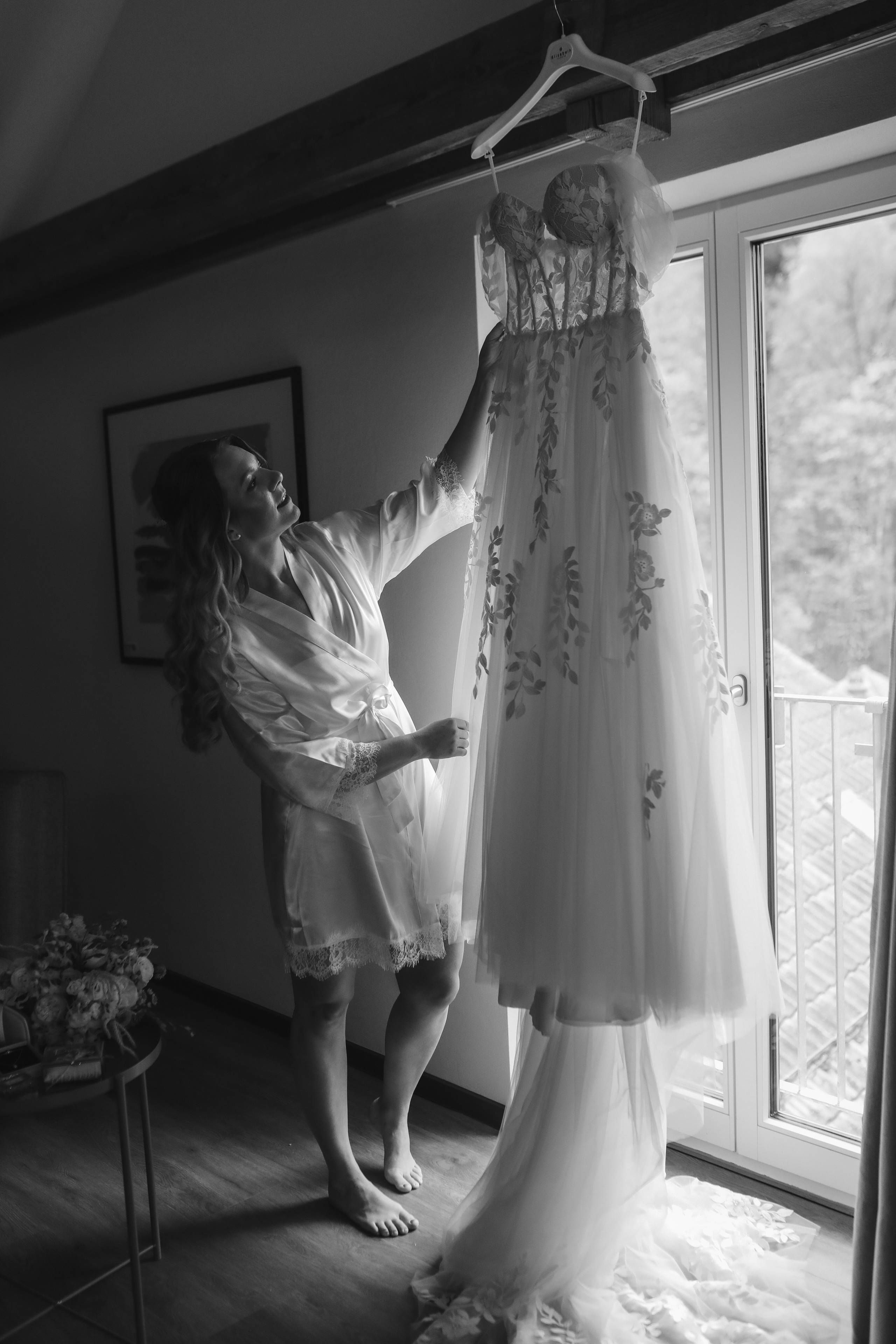 Getting Ready der Braut – natürliche und emotionale Hochzeitsvorbereitung in der Pfalz