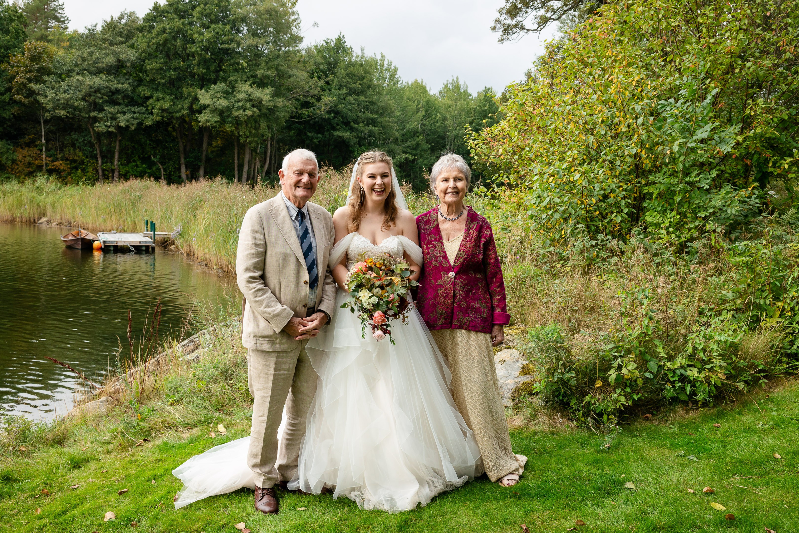 Bryllupsfotografering på Tromøya i Arendal. Bryllupsfotograf i Oslo og Rogaland — Meisal Media