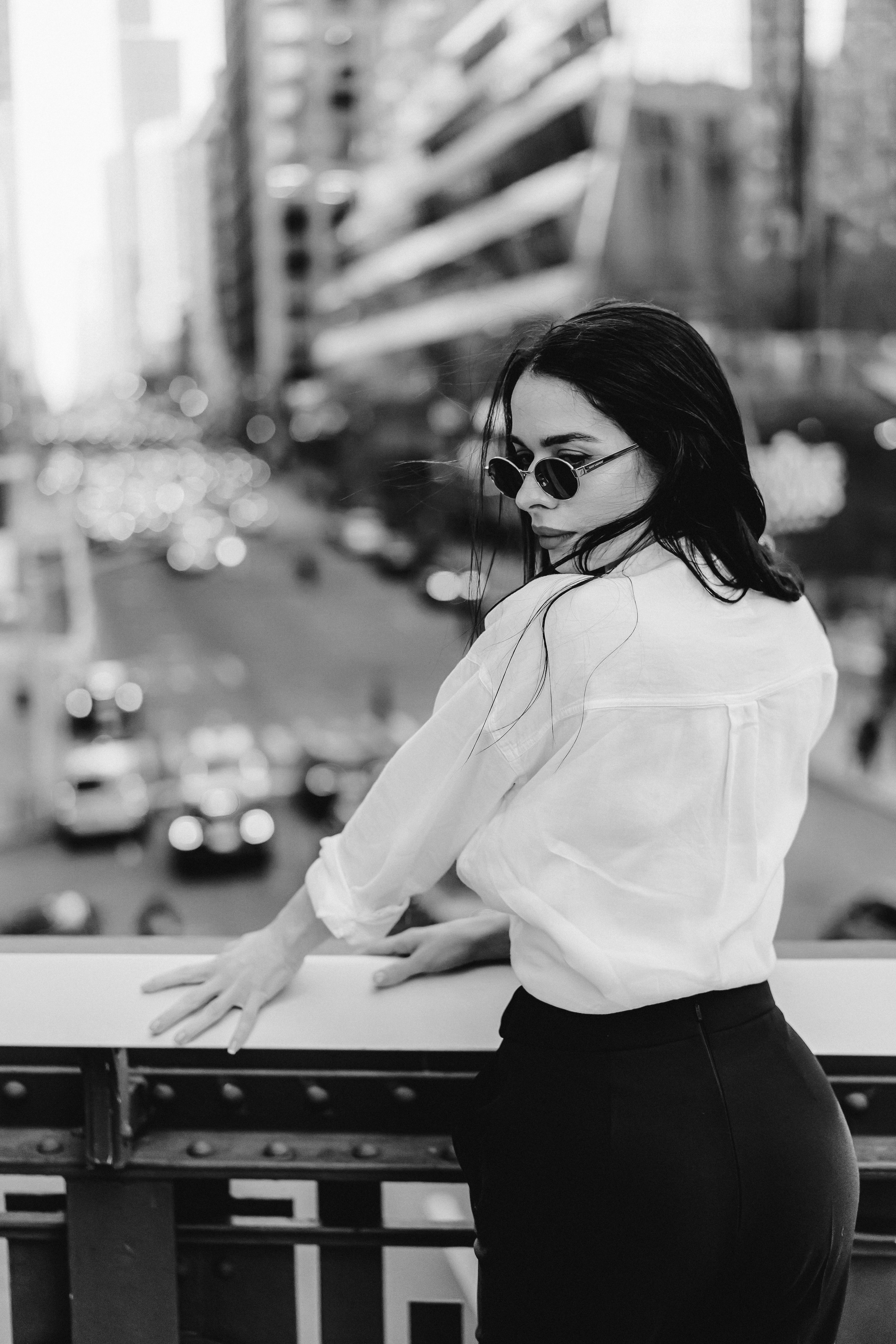 Natalia in Hudson Yards. Videographer and photographer in New York // MAKAROV.VIDEO