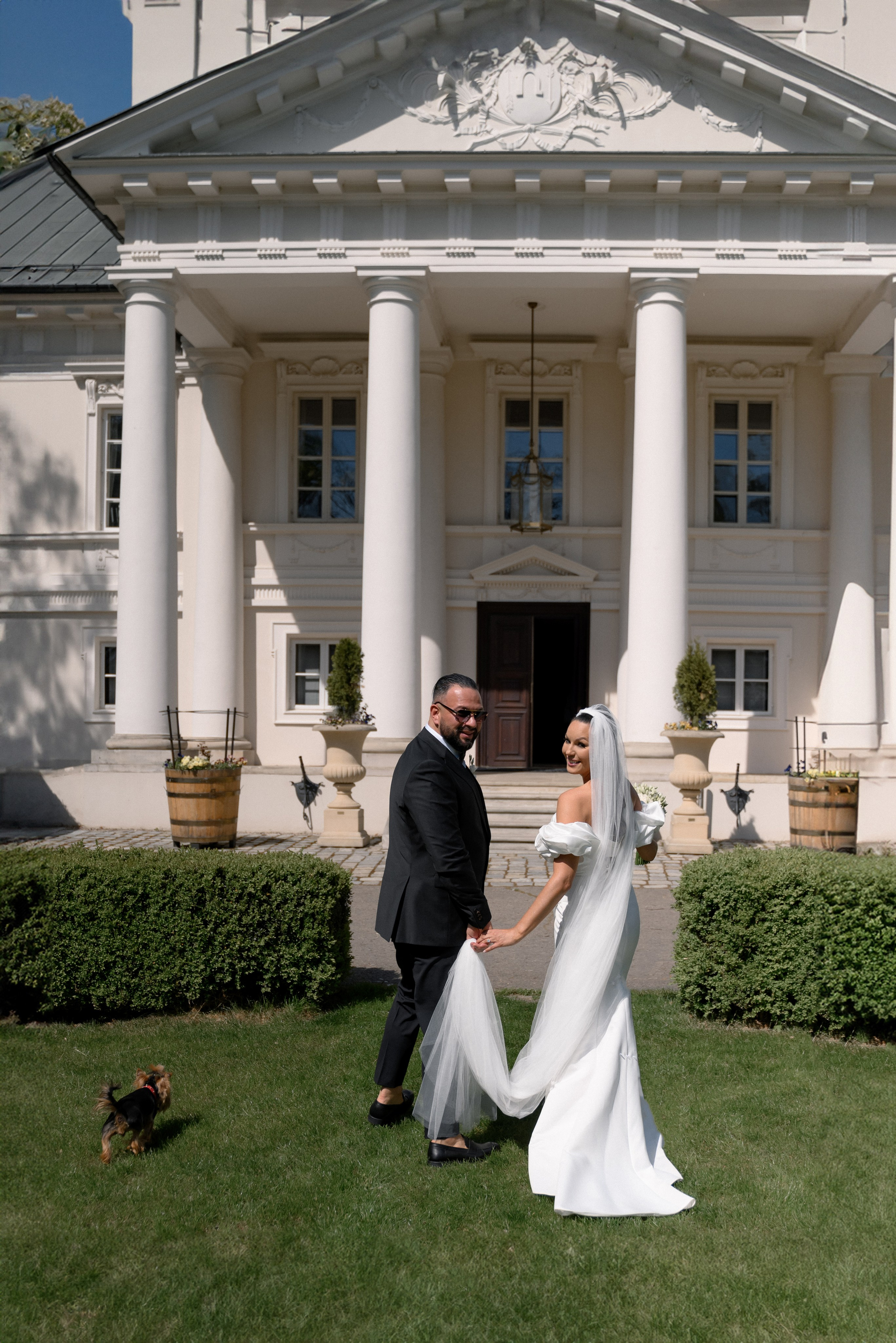 Paula i Marcin wesele w Pałacu Mała wieś 30.04.2024. Wedding photographer Warsaw and Europe