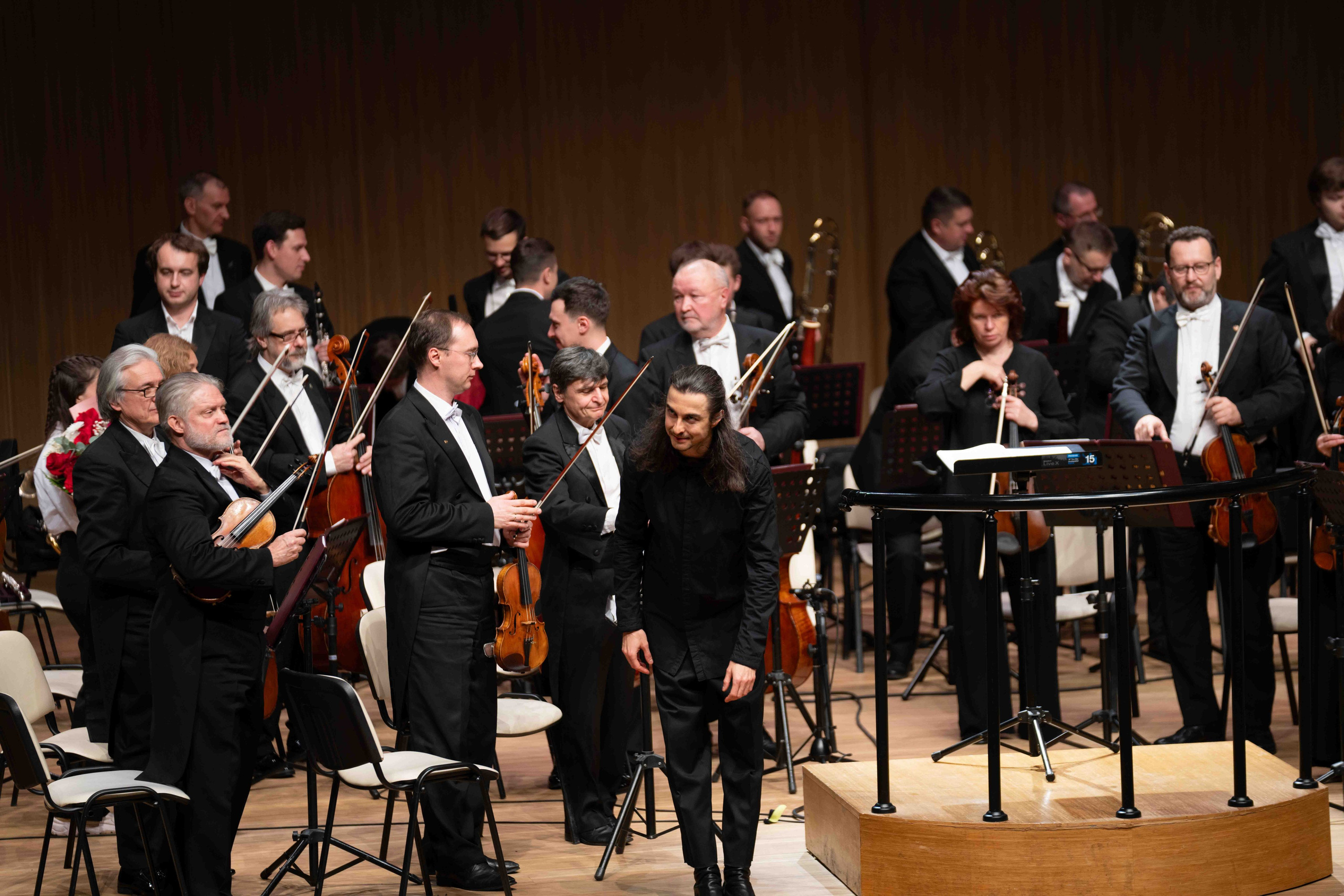The Tchaikovsky Academic Grand Symphony Orchestra in Baku. Wedding&Event photographer Ismail Rzayev in Baku