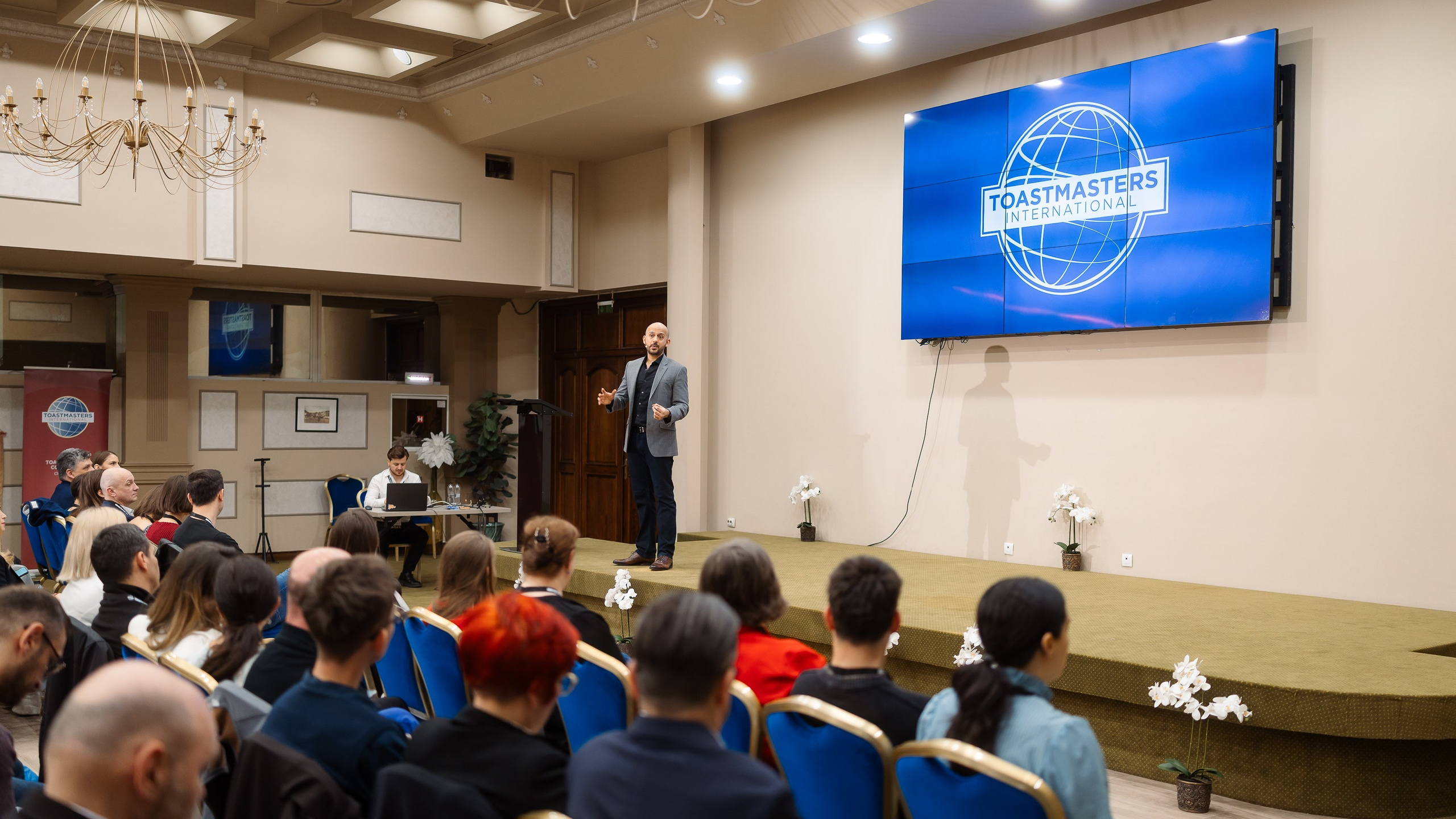 Toastmasters Conference. Marius Ciocan