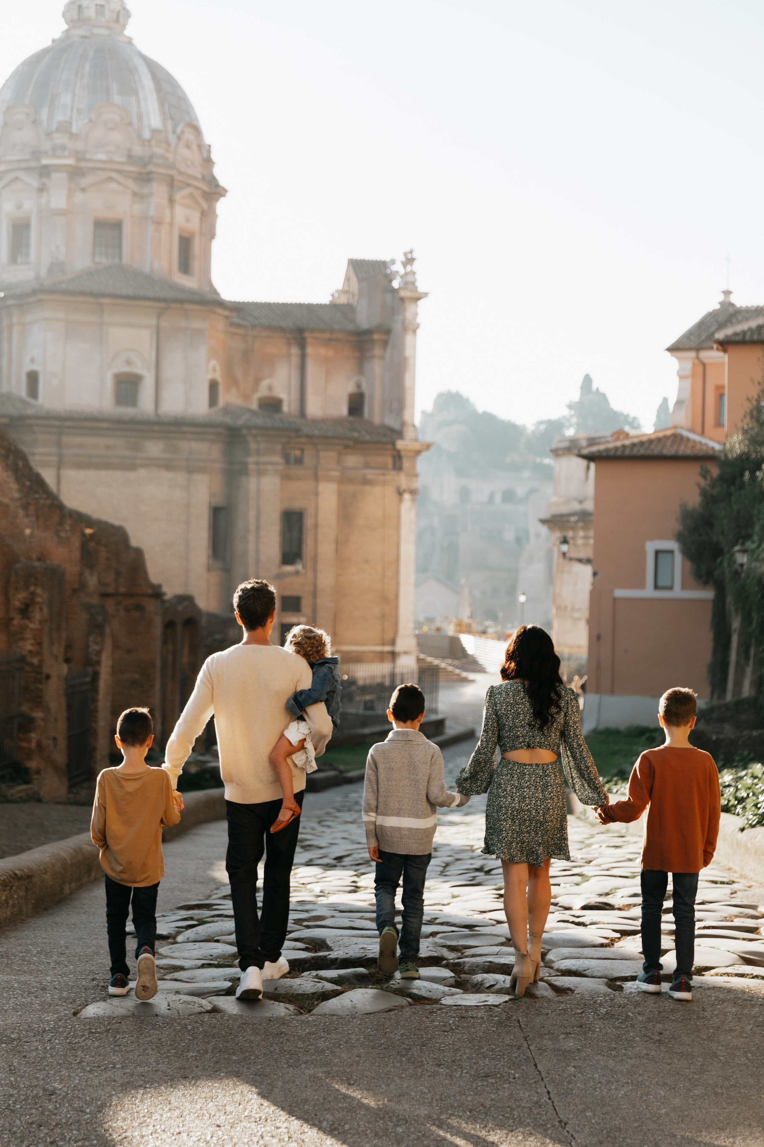 Family. Photographer in Rome
