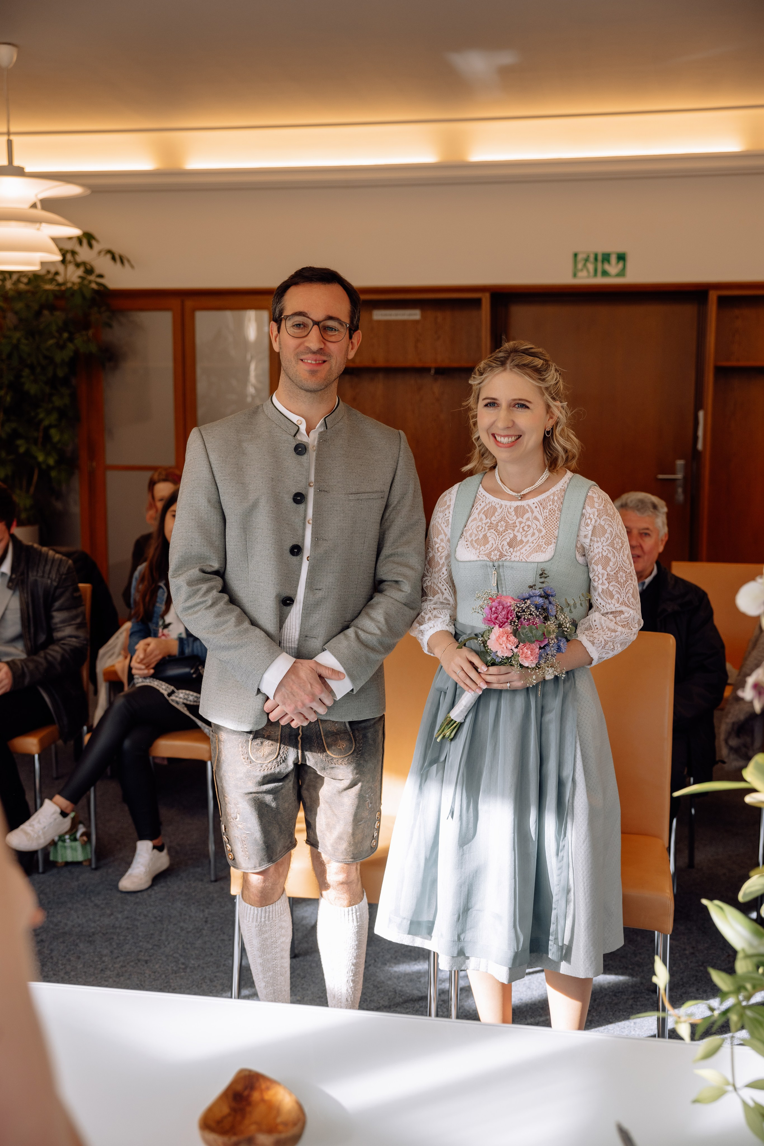 Herbsthochzeit im Standesamt Schwabing. Hochzeitsfotograf München Taufe Familienfotograf Tanja Mauke