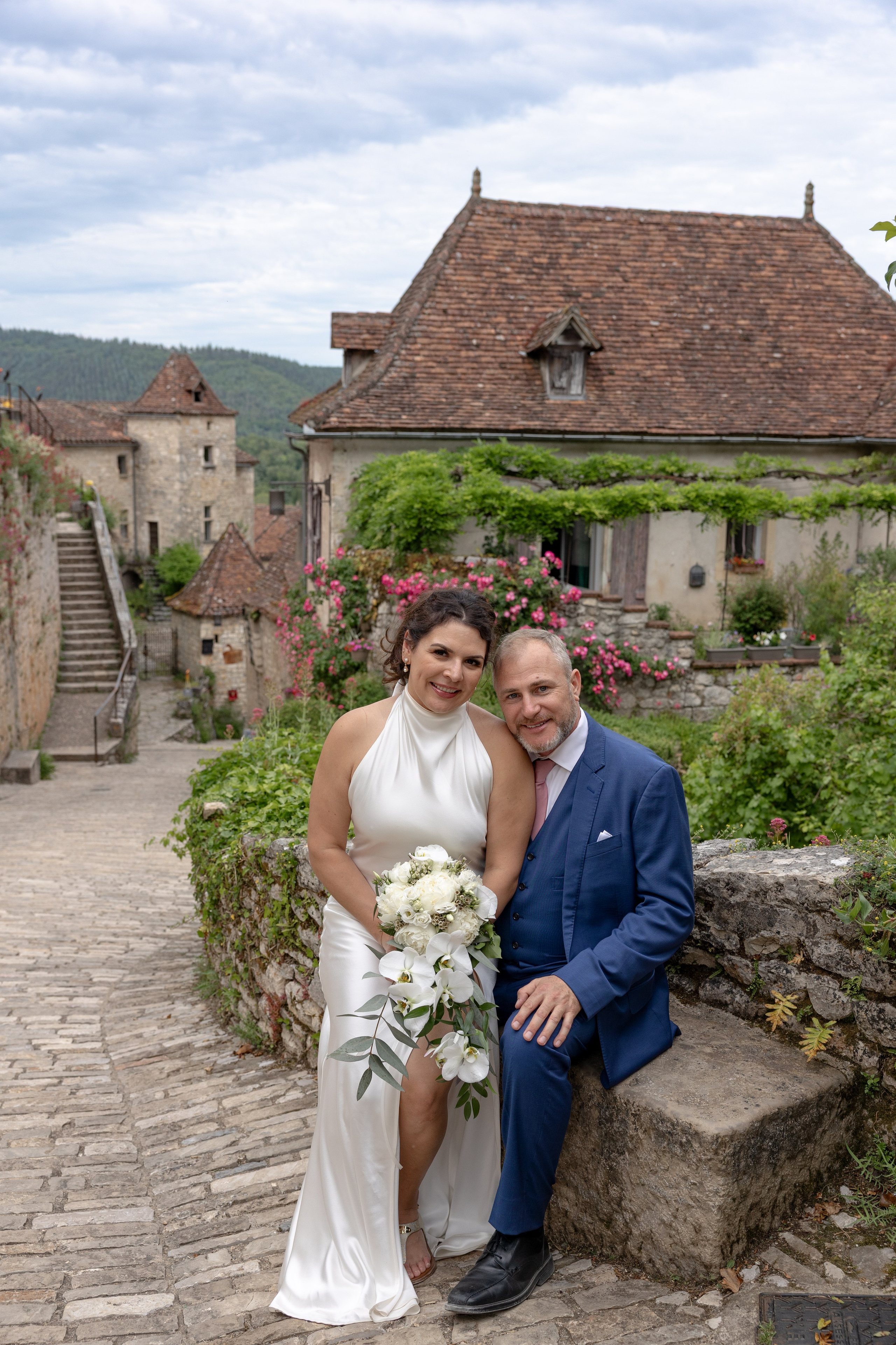 Elopement near Saint-Cirq-Lapopie. Crystal&Robert. Евгения Смирнова — Ваш фотограф в Тулузе и на юго-западе Франции