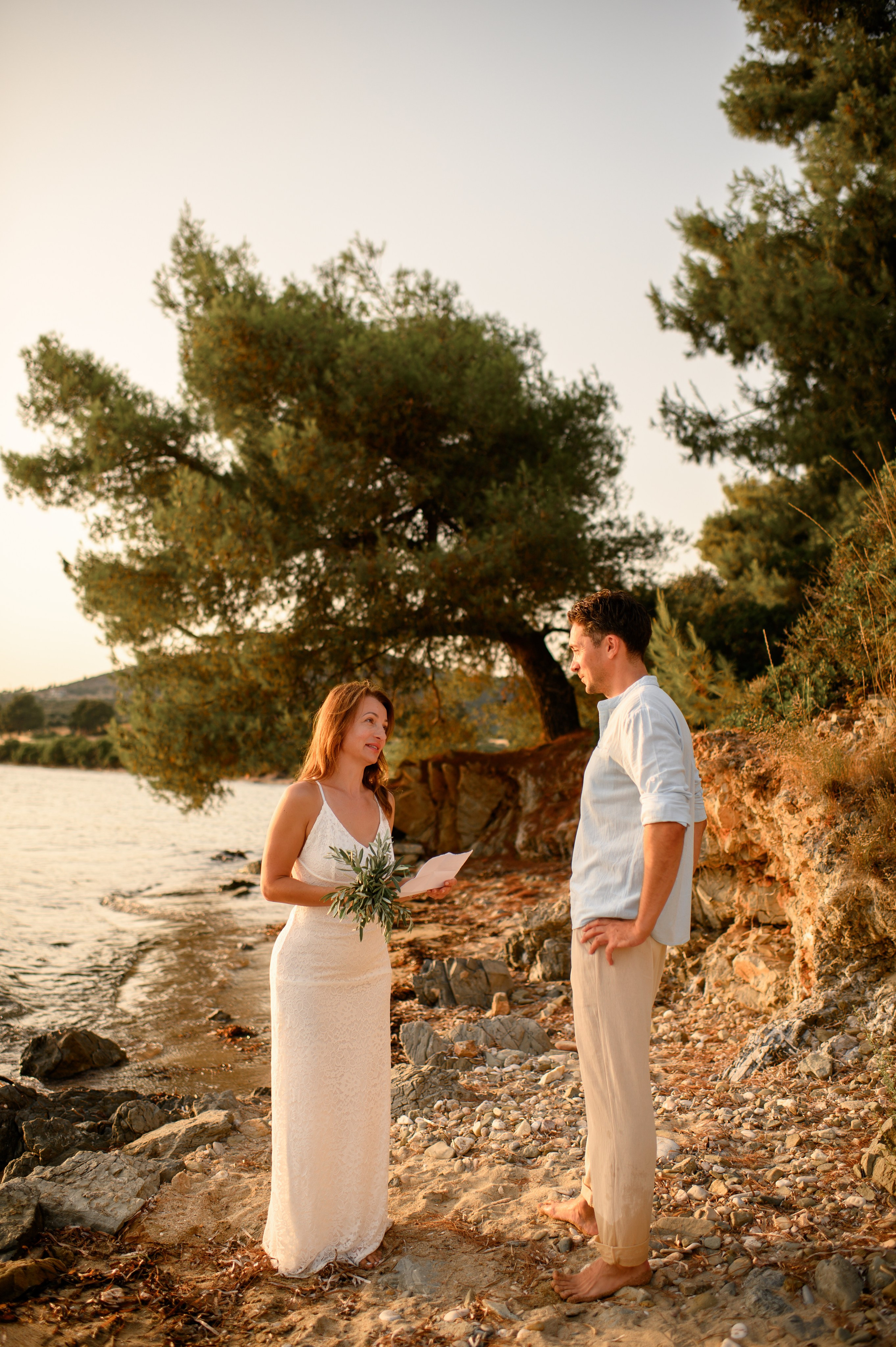 Elopement Beach Halkidiki. Family, children, portrait, and event photography in Thessaloniki