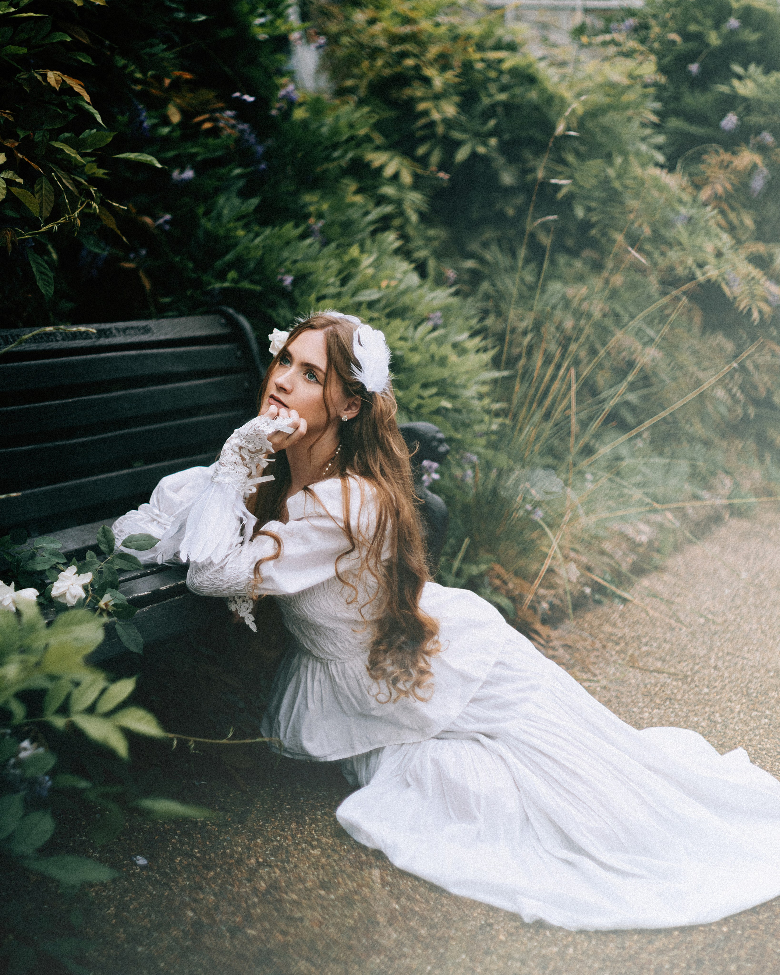 Swan Princess Portrait Photoshoot in London. Moth & Moss Photography