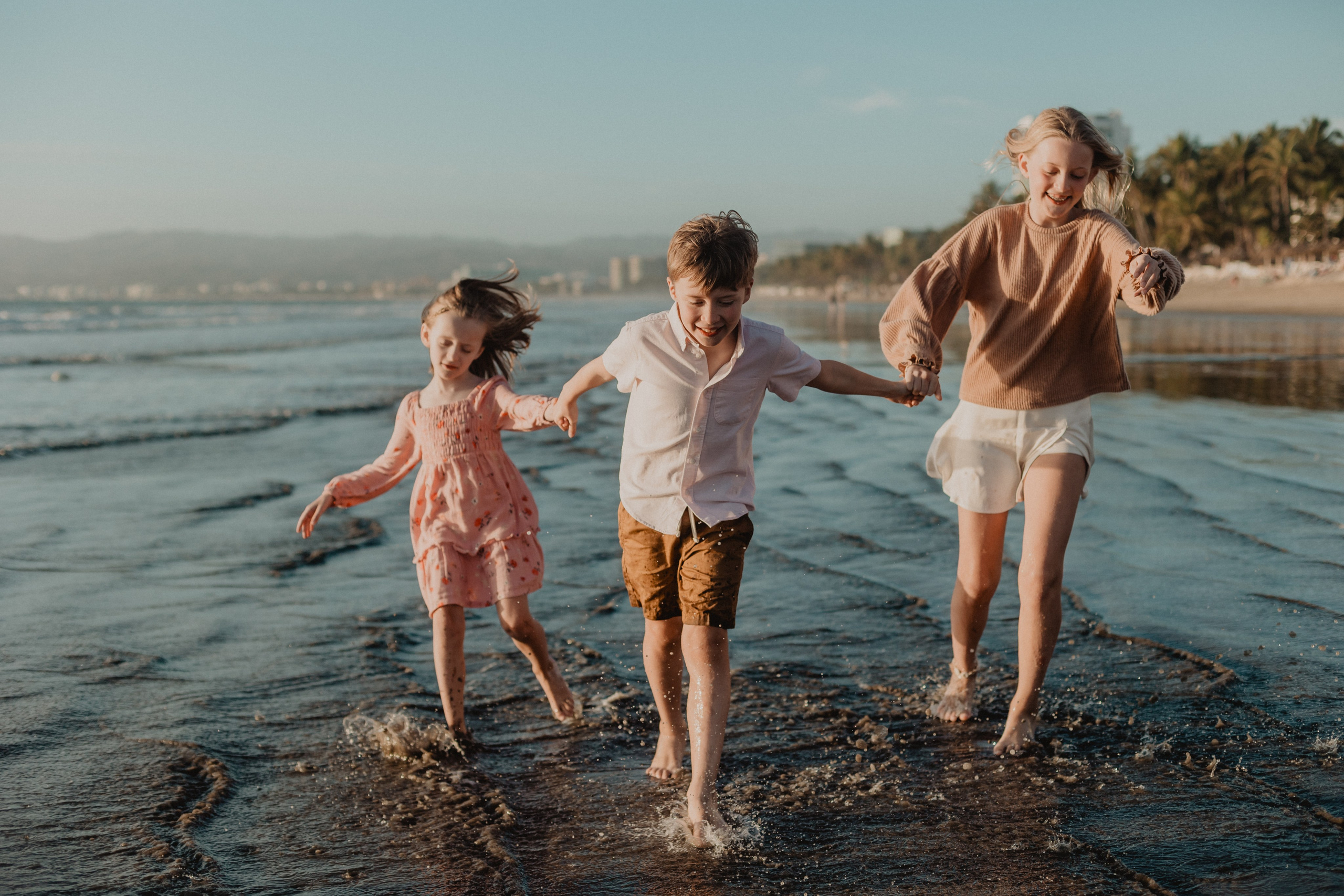 Laughter, Sand, and Sea: A Family Session in Nuevo Vallarta