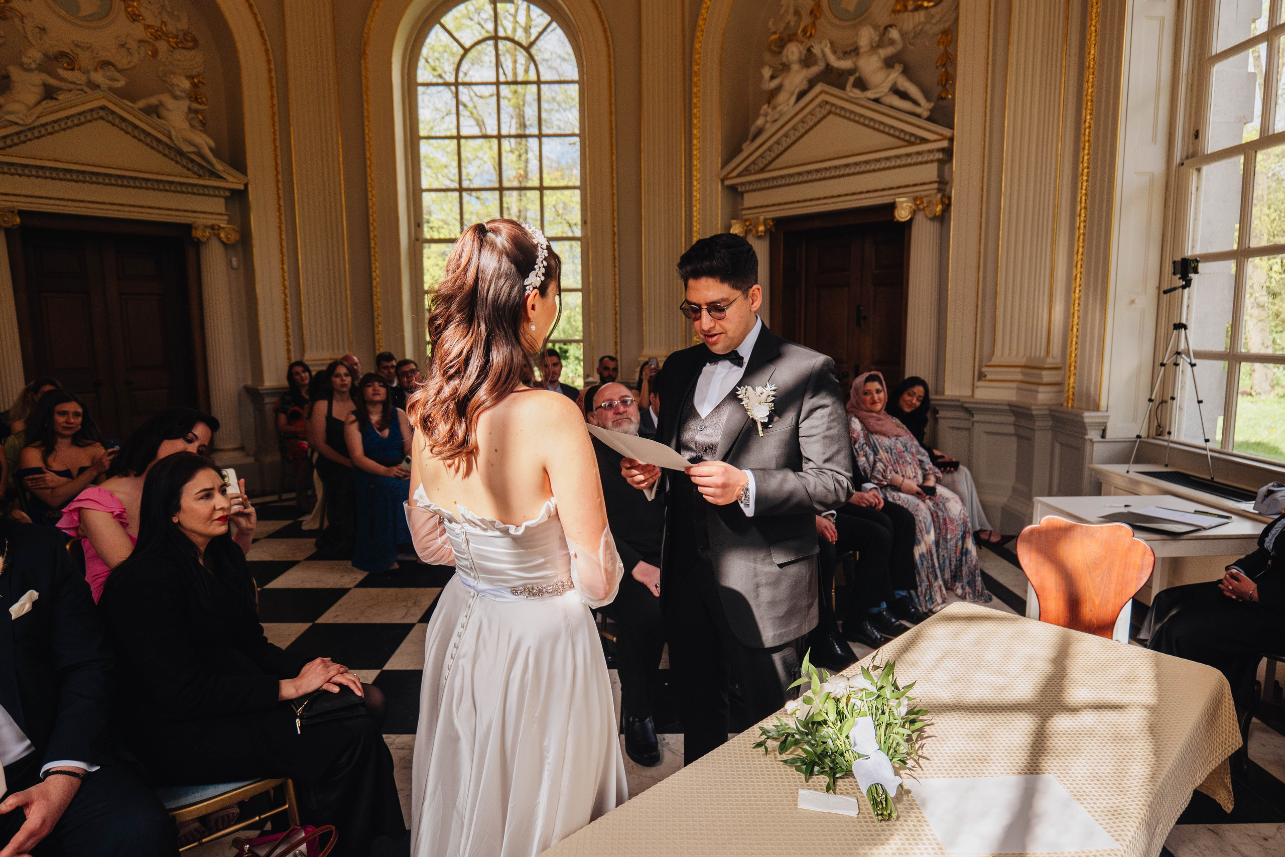 Wedding day with Daria and Burhan in south west London. Wedding and family photographer in London