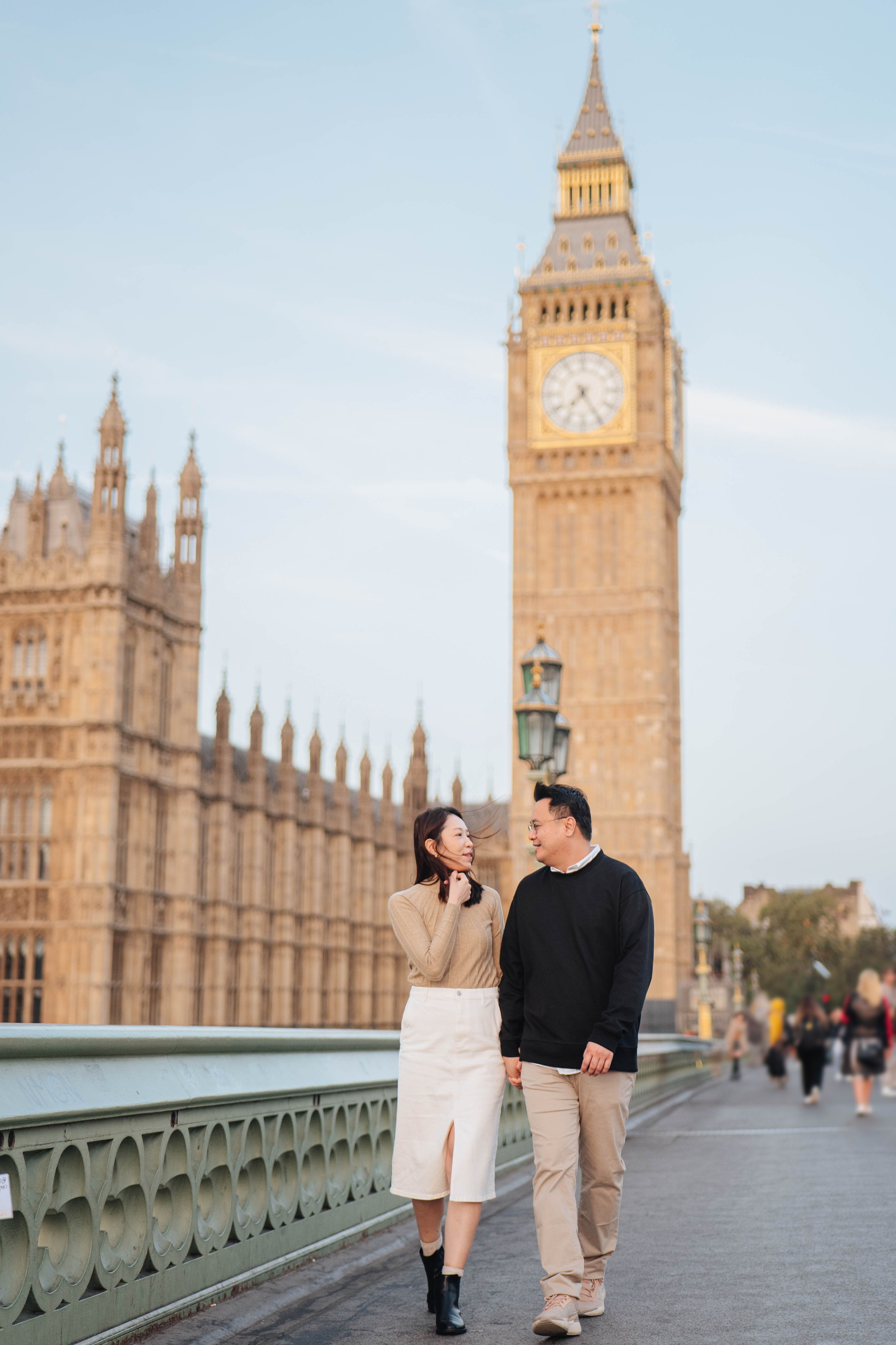 Early morning in central London. Wedding and family photographer in London