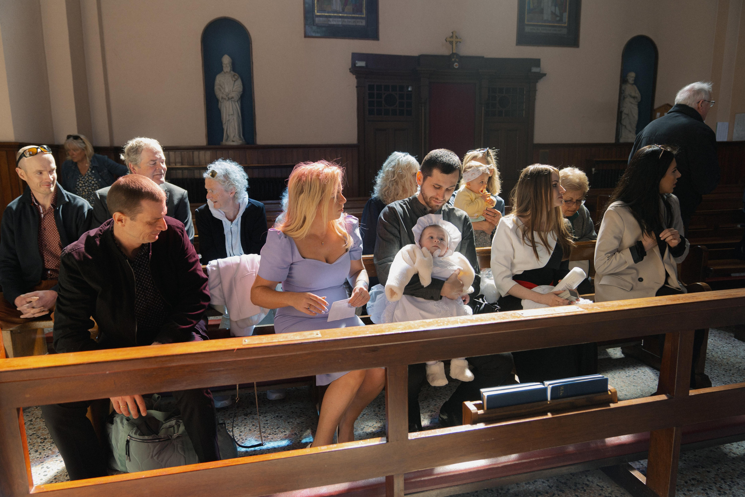 Carolina"s Baptism. Wedding and family photographer Ireland