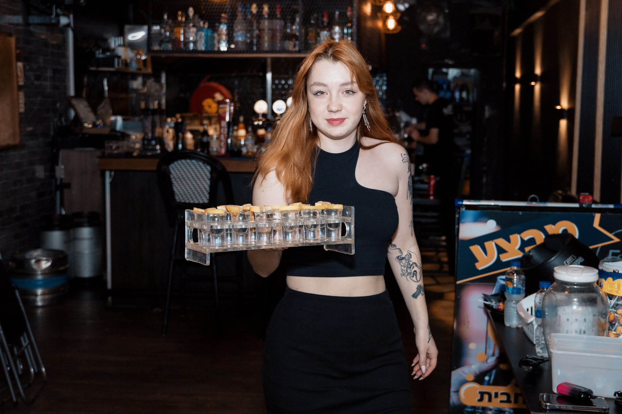 Контентная съемка для бара Focus. Портретный и репортажный фотограф в Израиле Рома Бирман