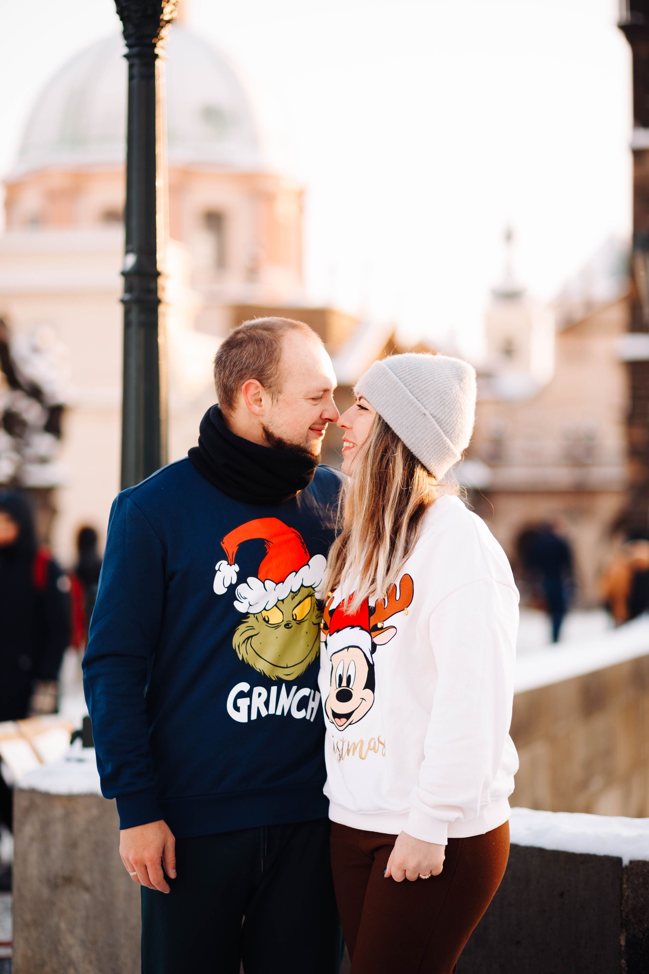 Lesia & Sergey. Photographer in Prague for tourists
