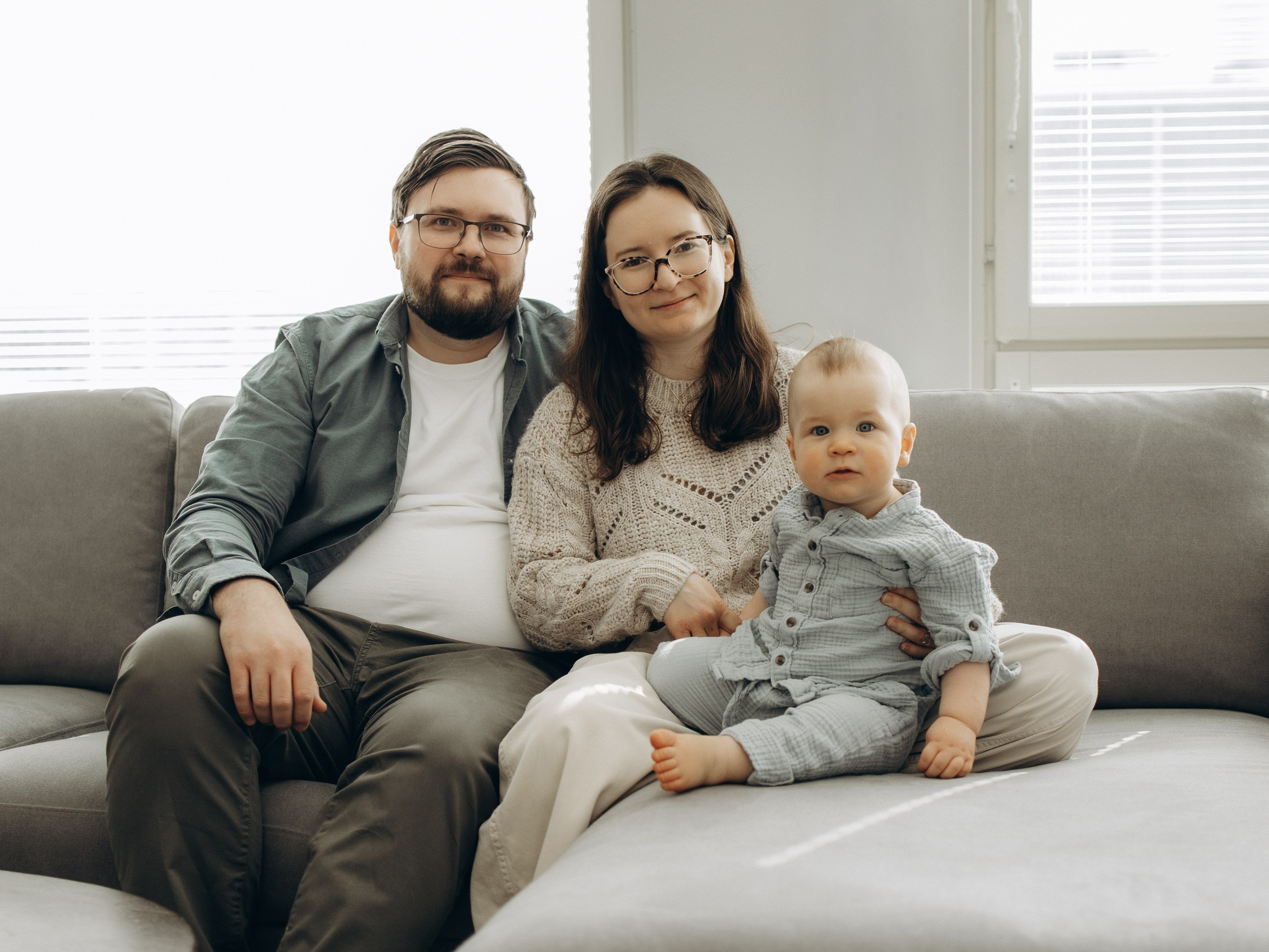 Yan’s family. Kristina, portrait and family photographer in Helsinki