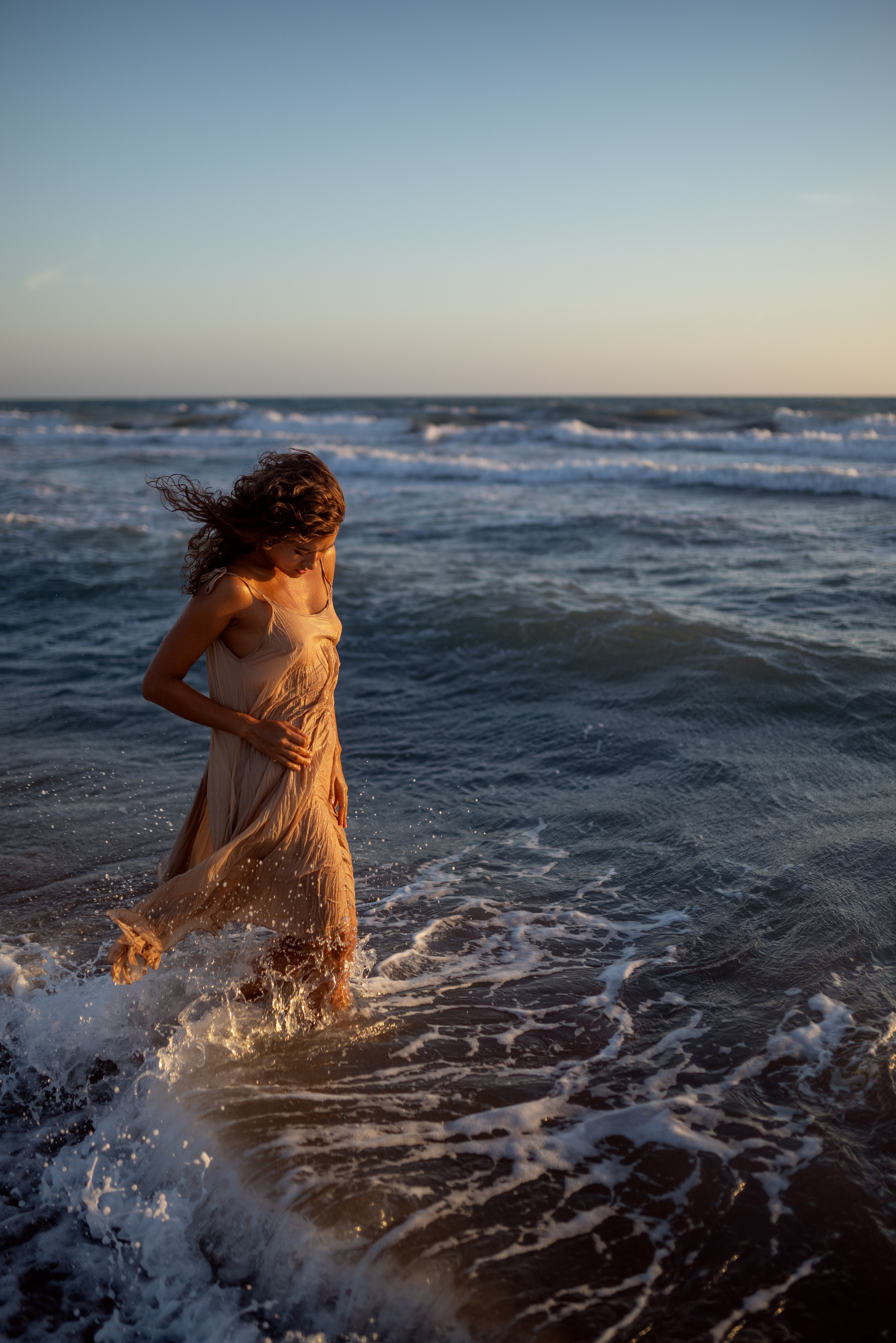 Съемка на море на закате. Фотограф Анталия, Кемер, Белек, Сиде Дарья Кая