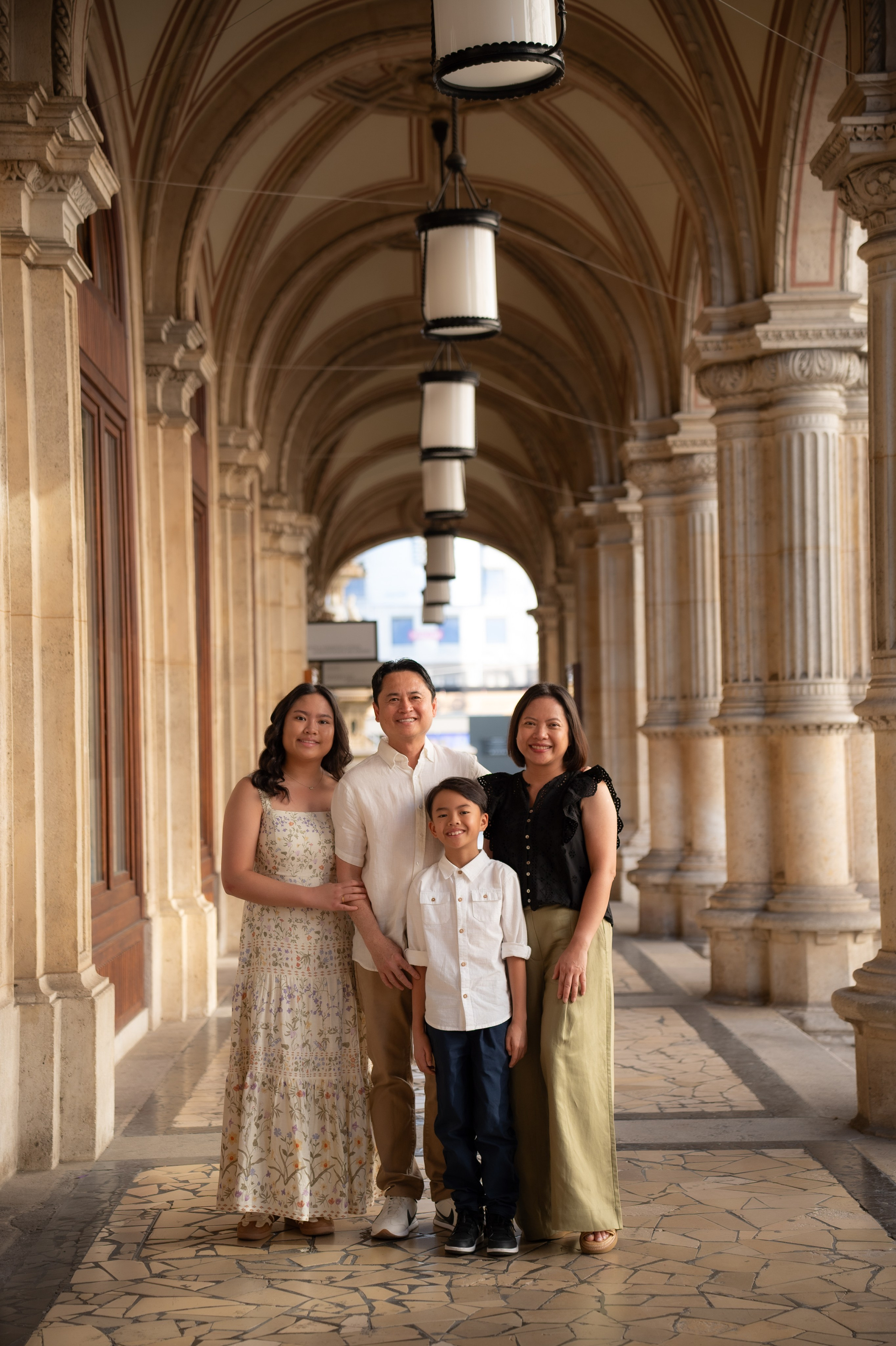 Christina & fam from USA. Photo Vienna and Bratislava