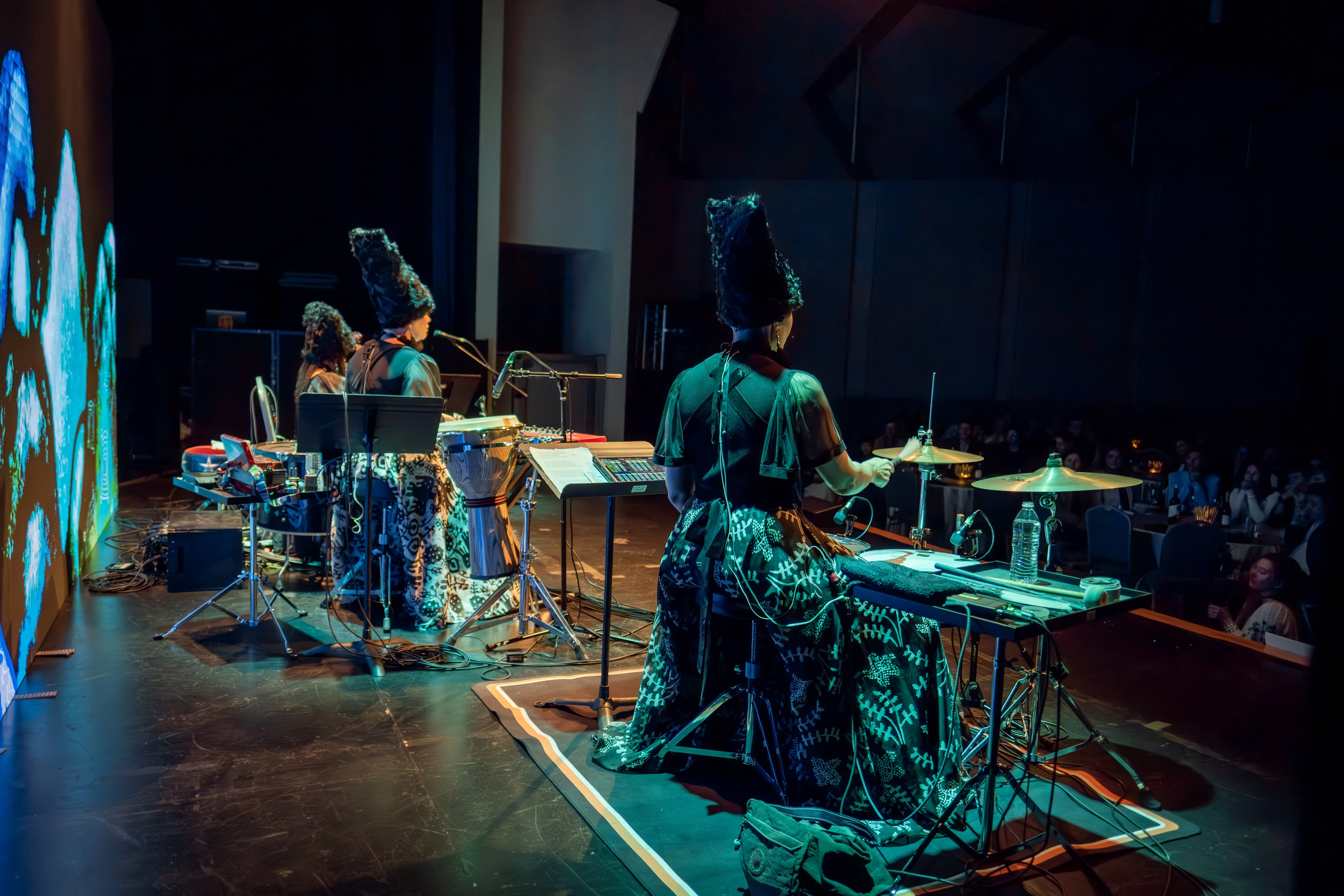 DAKHA BRAKHA. Reportage concert portrait photography in the San Francisco Bay Area