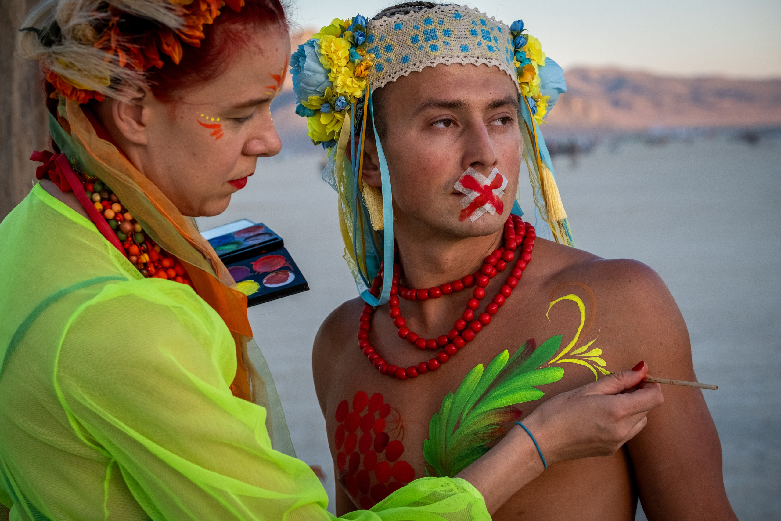 BURNING MAN 2024. Reportage concert portrait photography in the San Francisco Bay Area