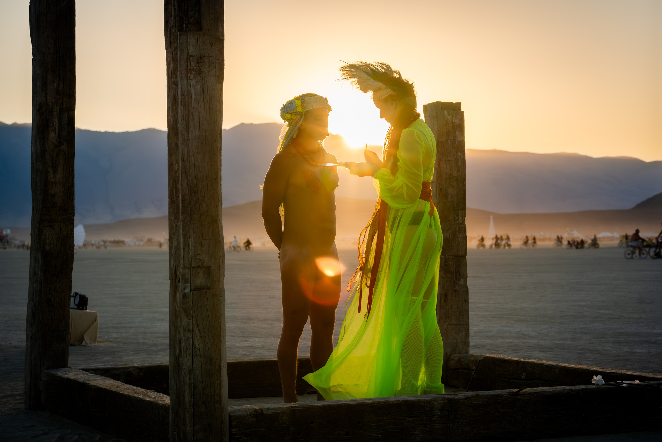 BURNING MAN 2024. Reportage concert portrait photography in the San Francisco Bay Area