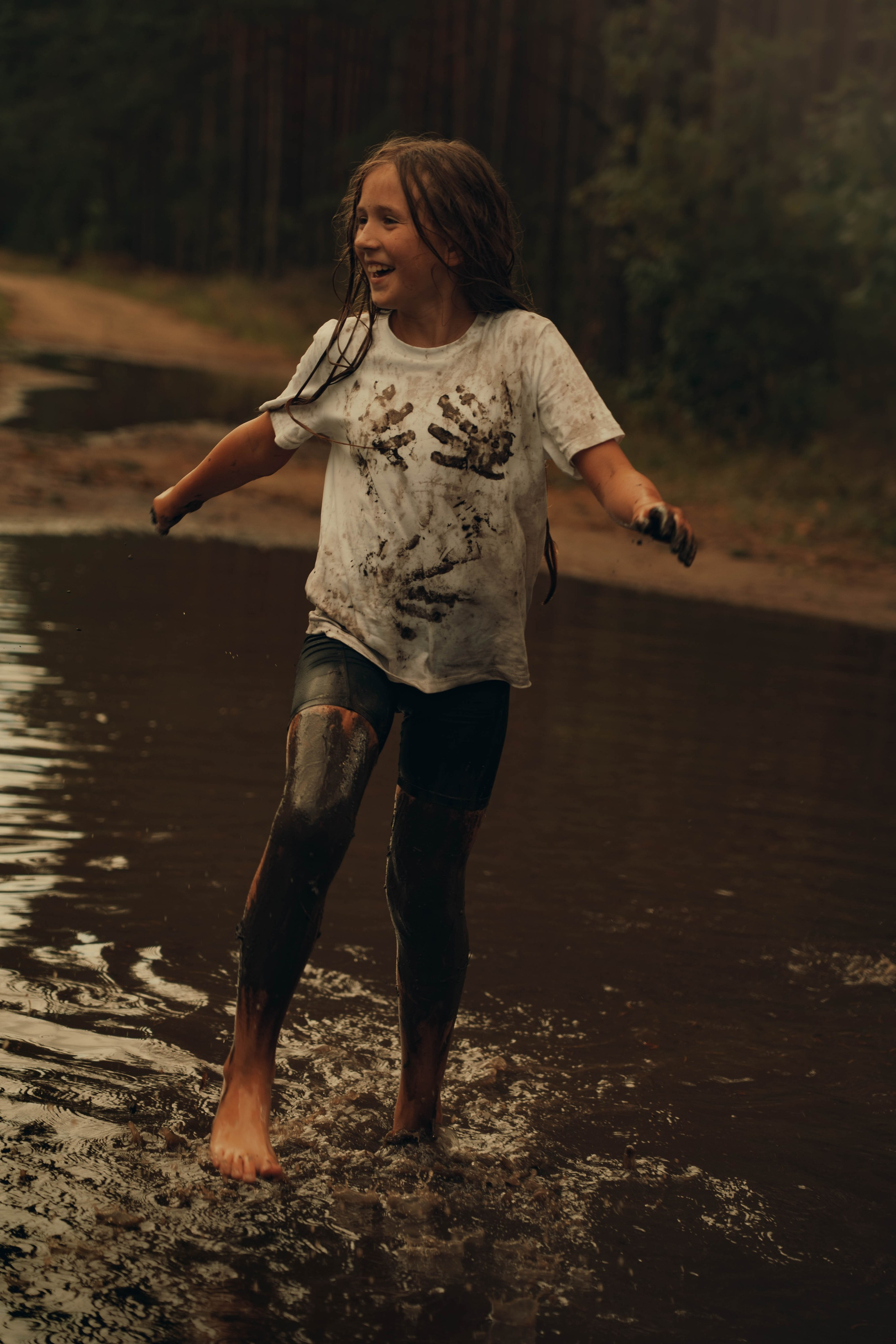 Šeima ir bala. Fotografija — Olga Bojarin