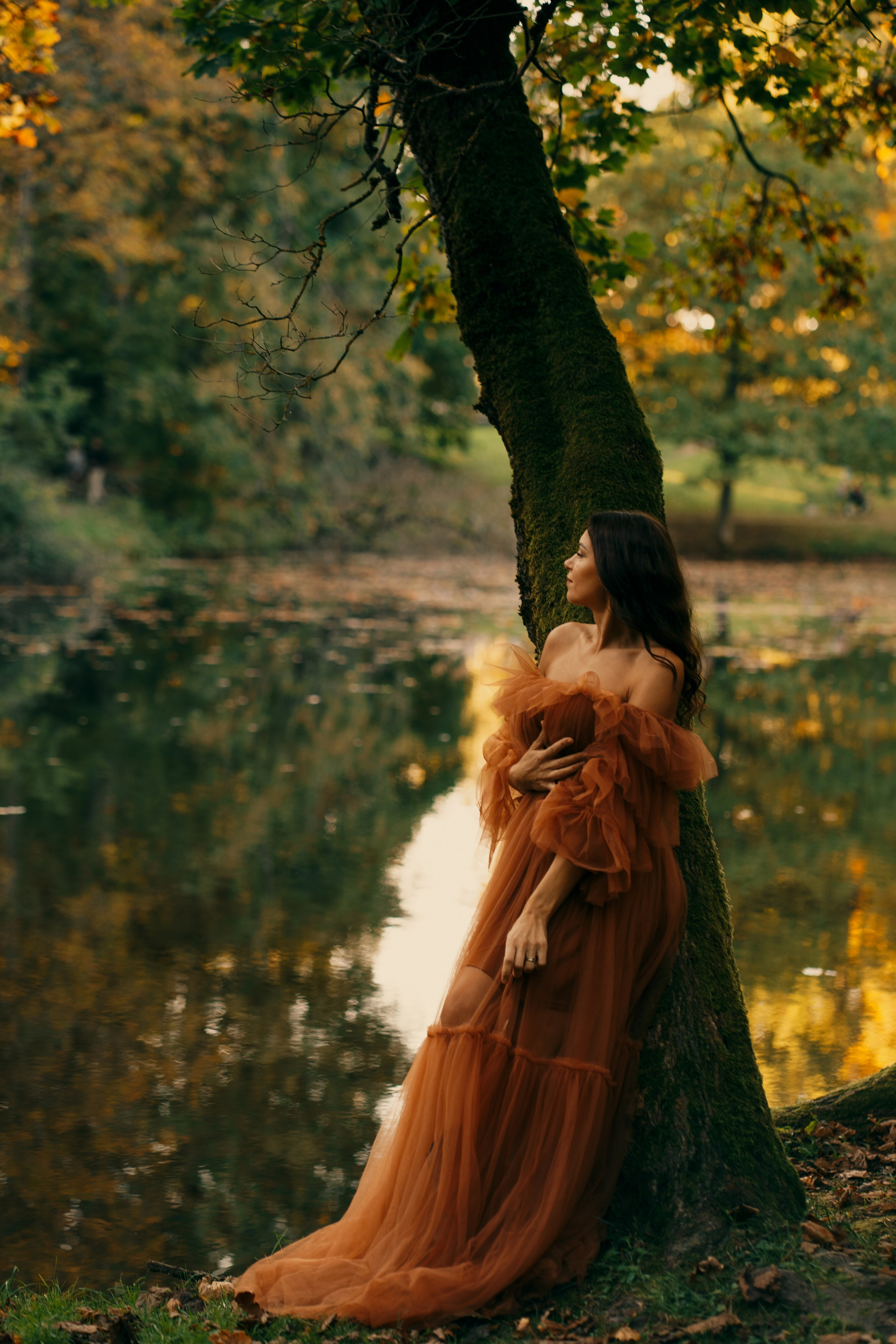 Ruduo parke. Fotografija — Olga Bojarin