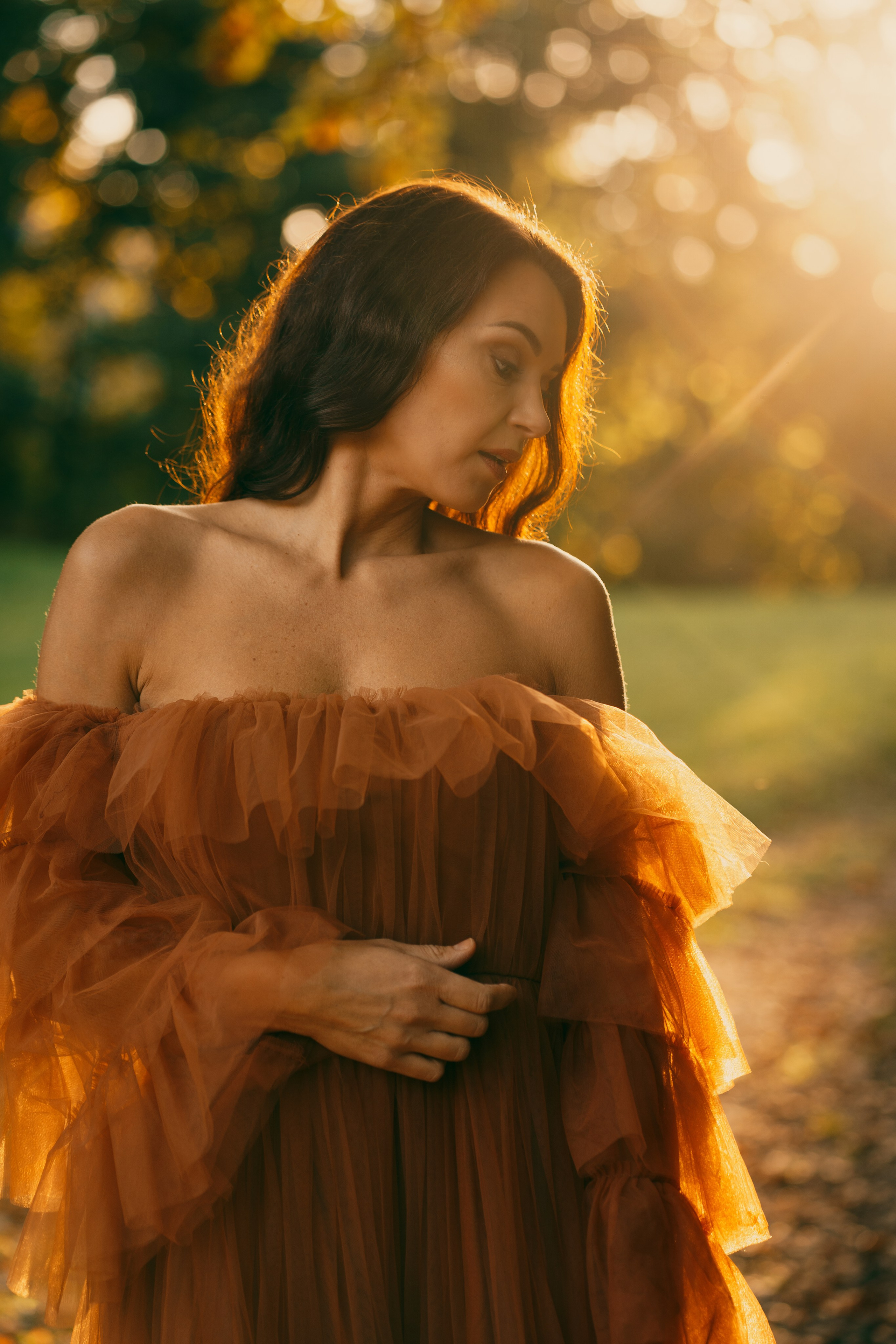 Ruduo parke. Fotografija — Olga Bojarin