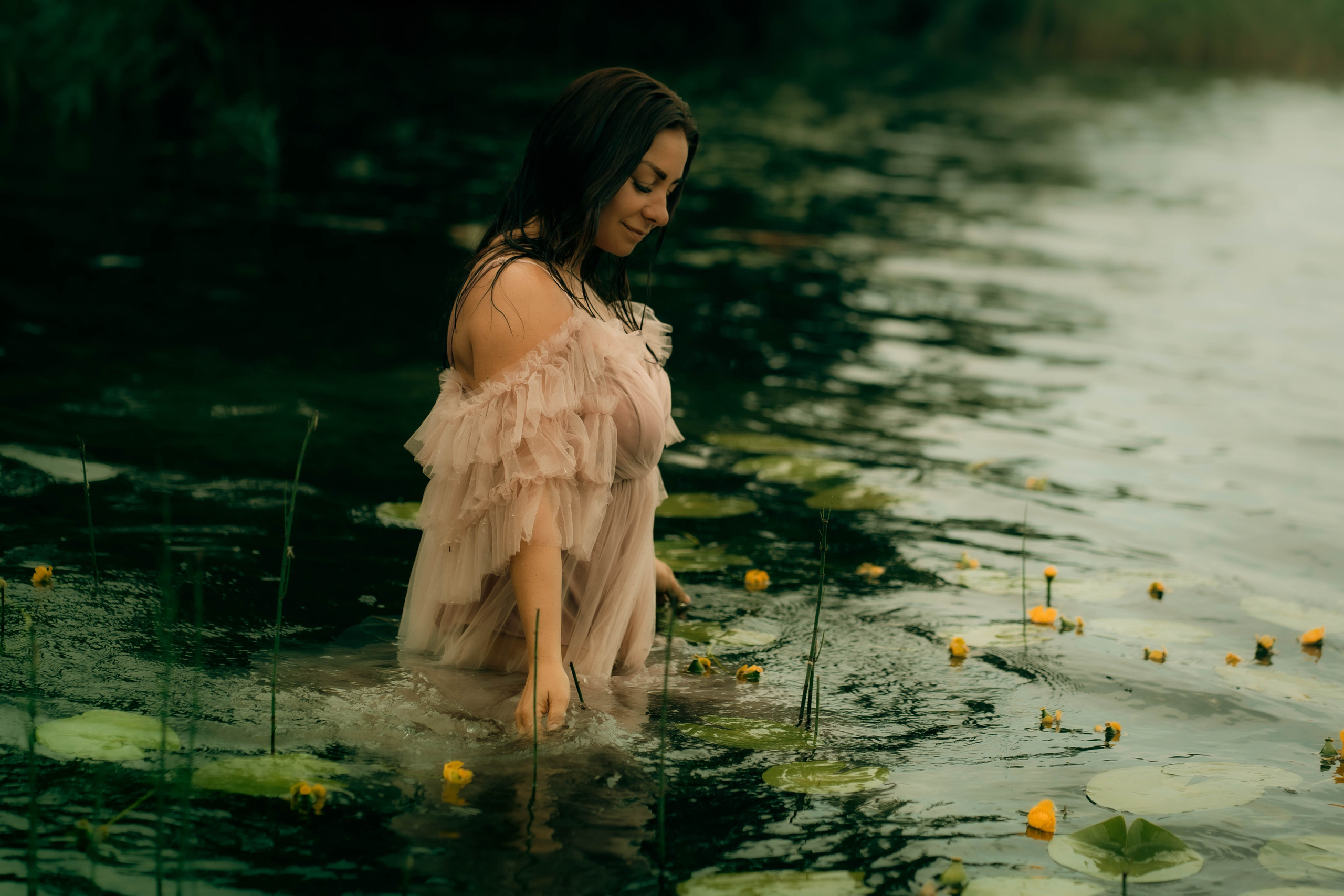 Valentina vandenyje. Fotografija — Olga Bojarin