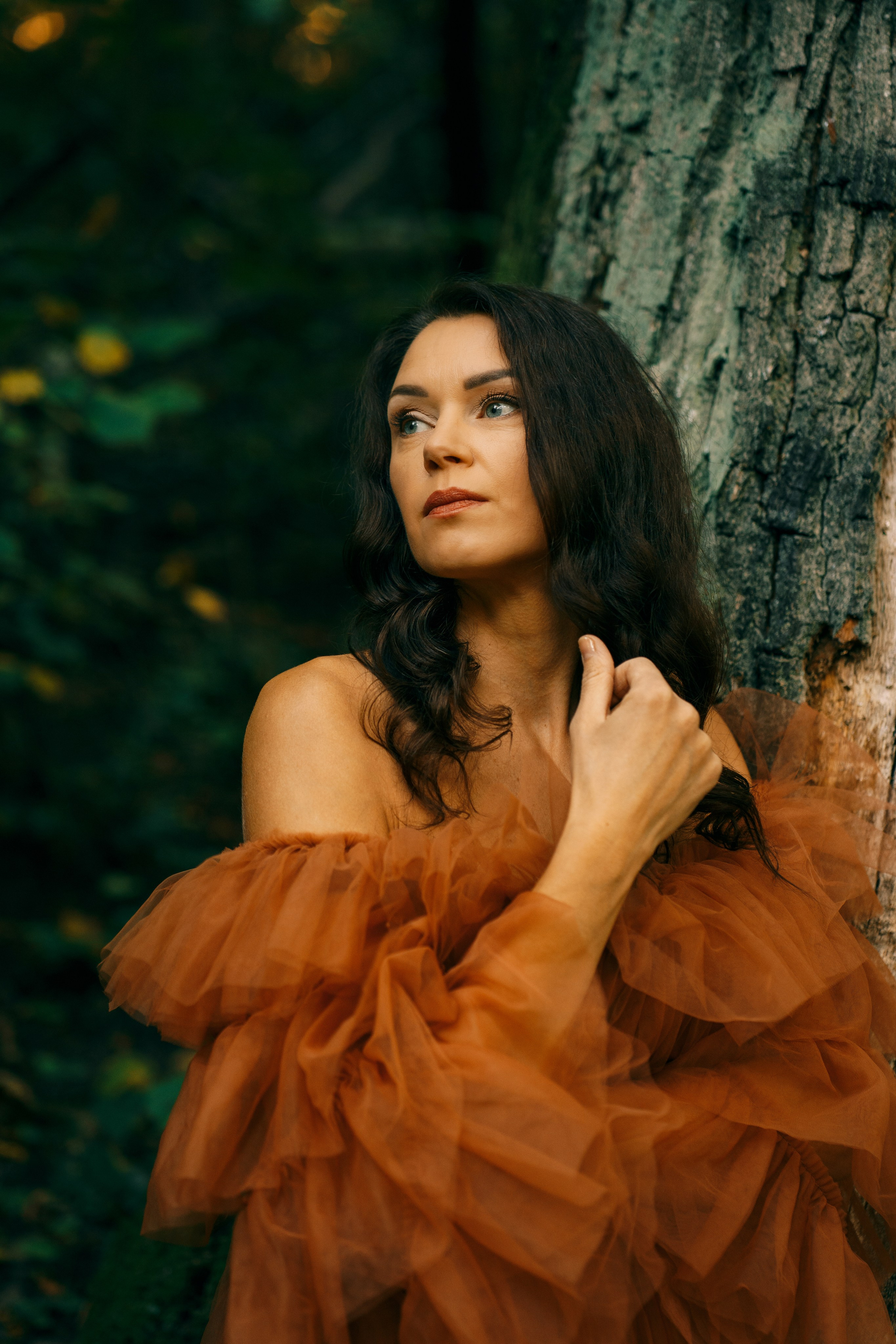 Ruduo parke. Fotografija — Olga Bojarin