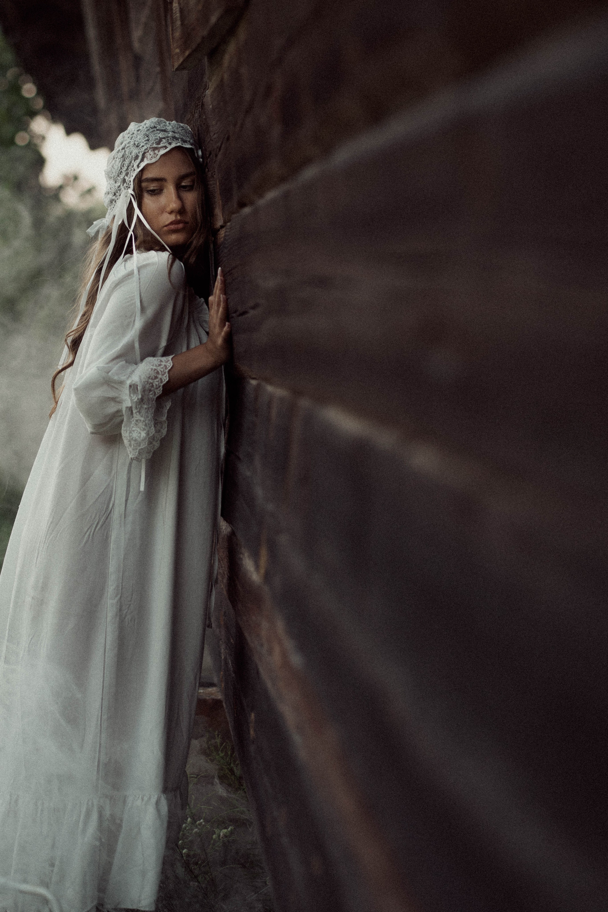 Ugnė obelų sode. Fotografija — Olga Bojarin