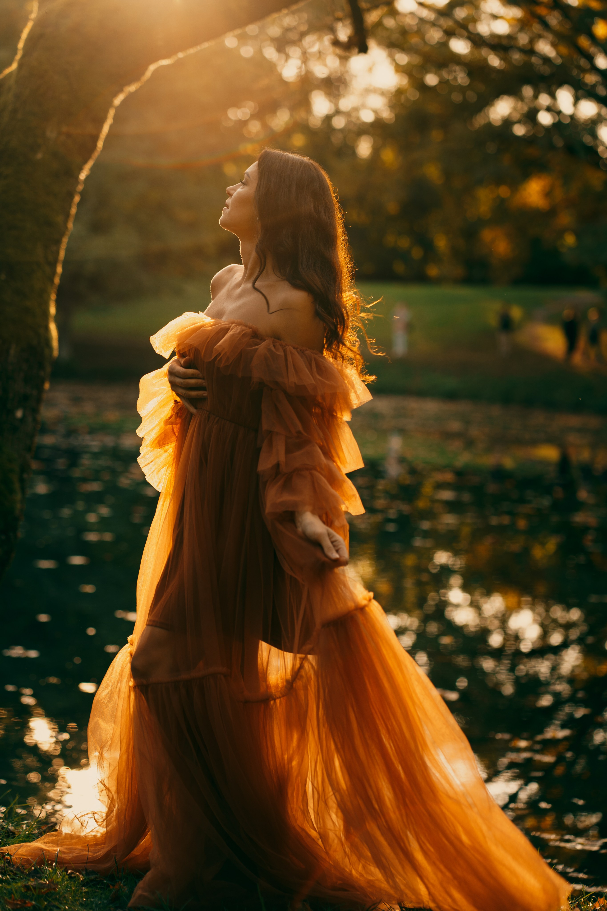 Ruduo parke. Fotografija — Olga Bojarin