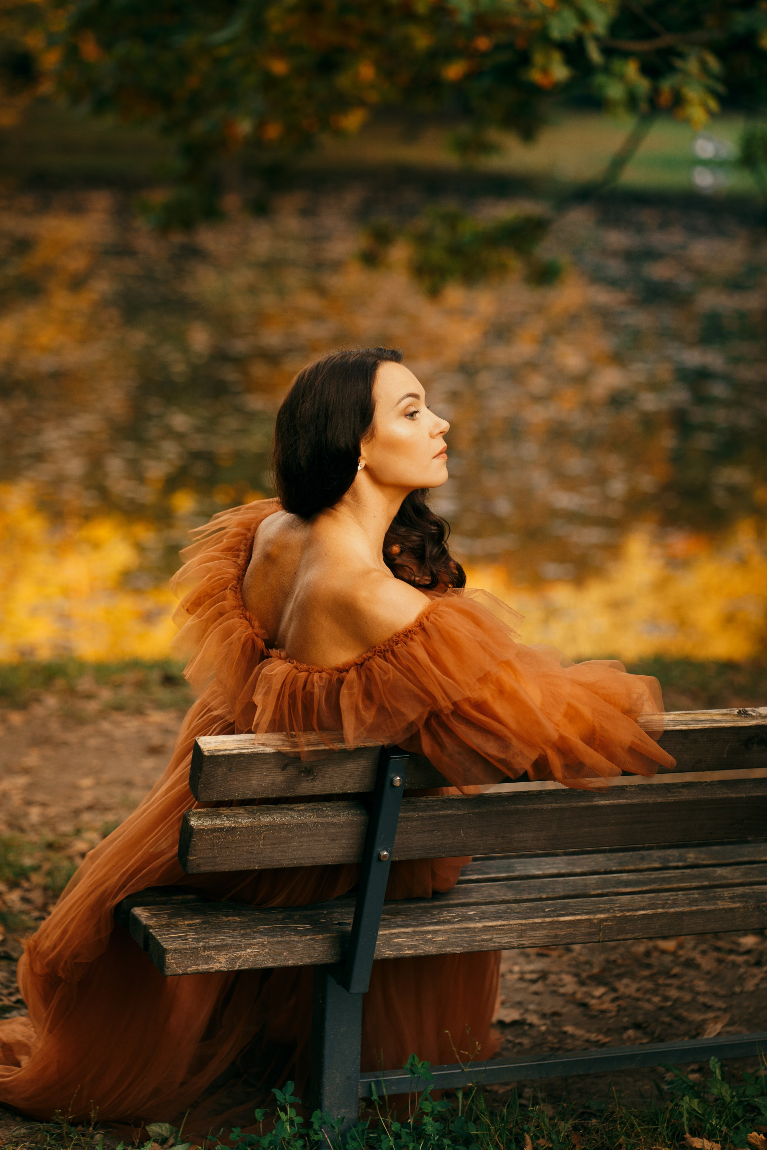 Ruduo parke. Fotografija — Olga Bojarin