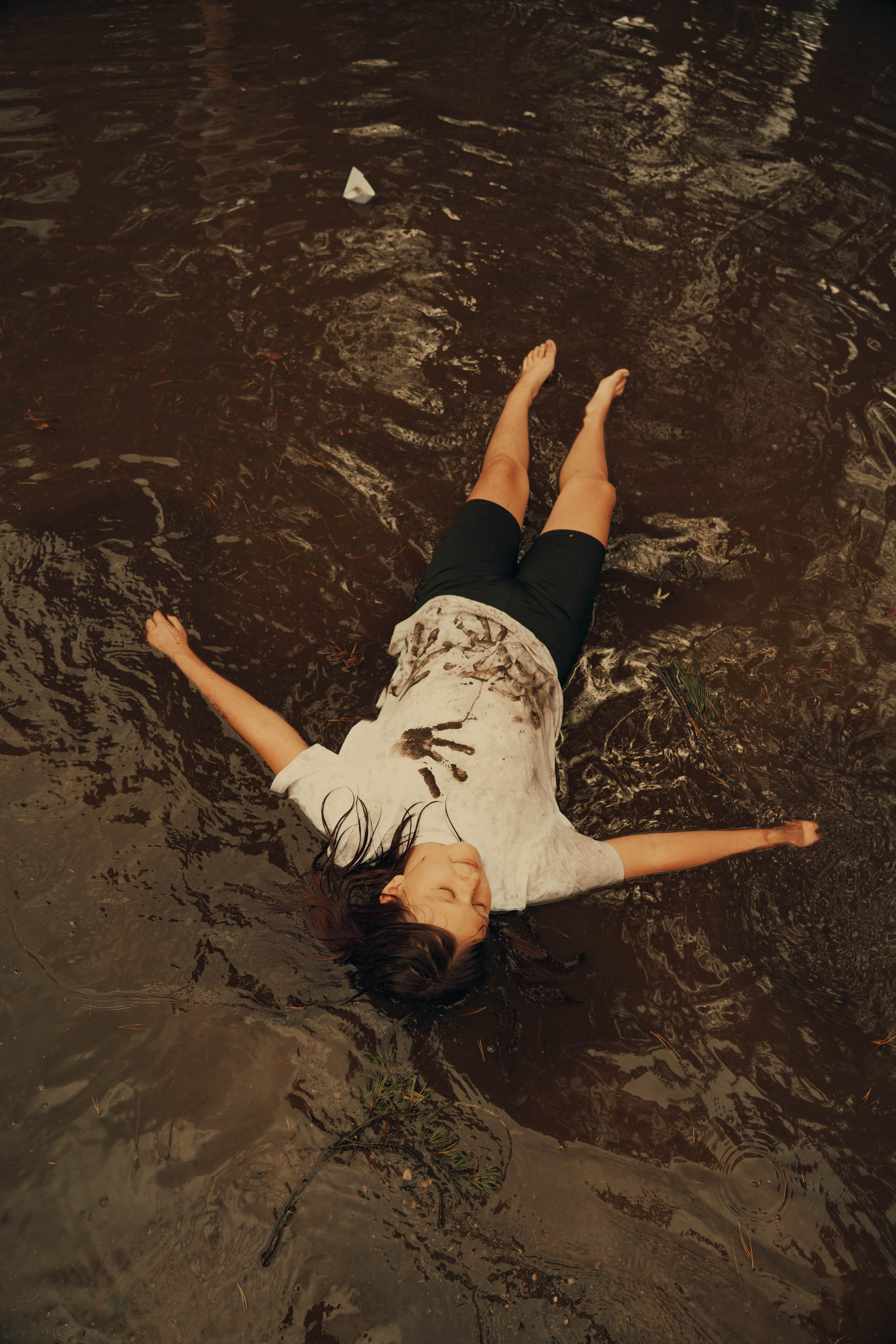 Šeima ir bala. Fotografija — Olga Bojarin