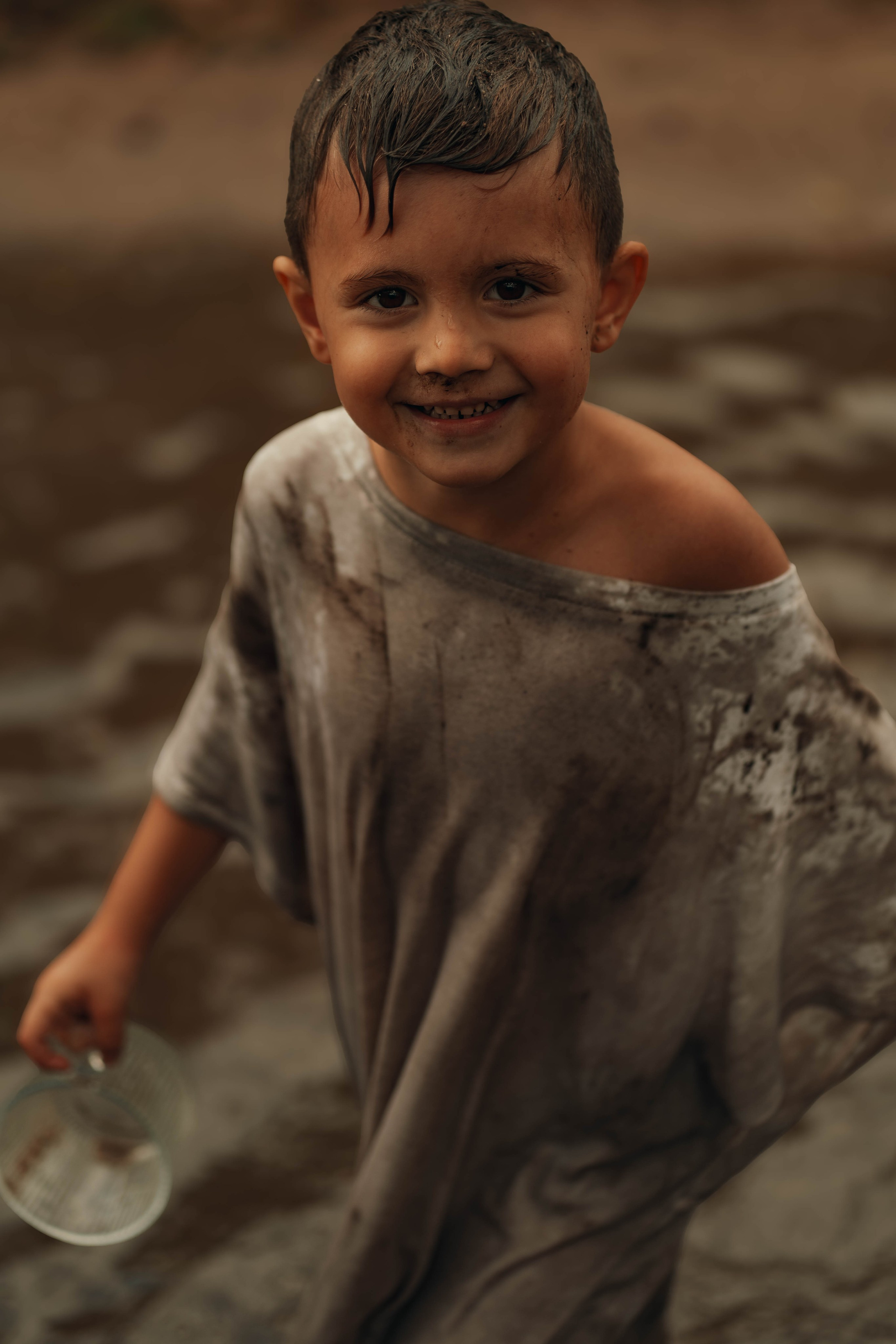 Šeima ir bala. Fotografija — Olga Bojarin
