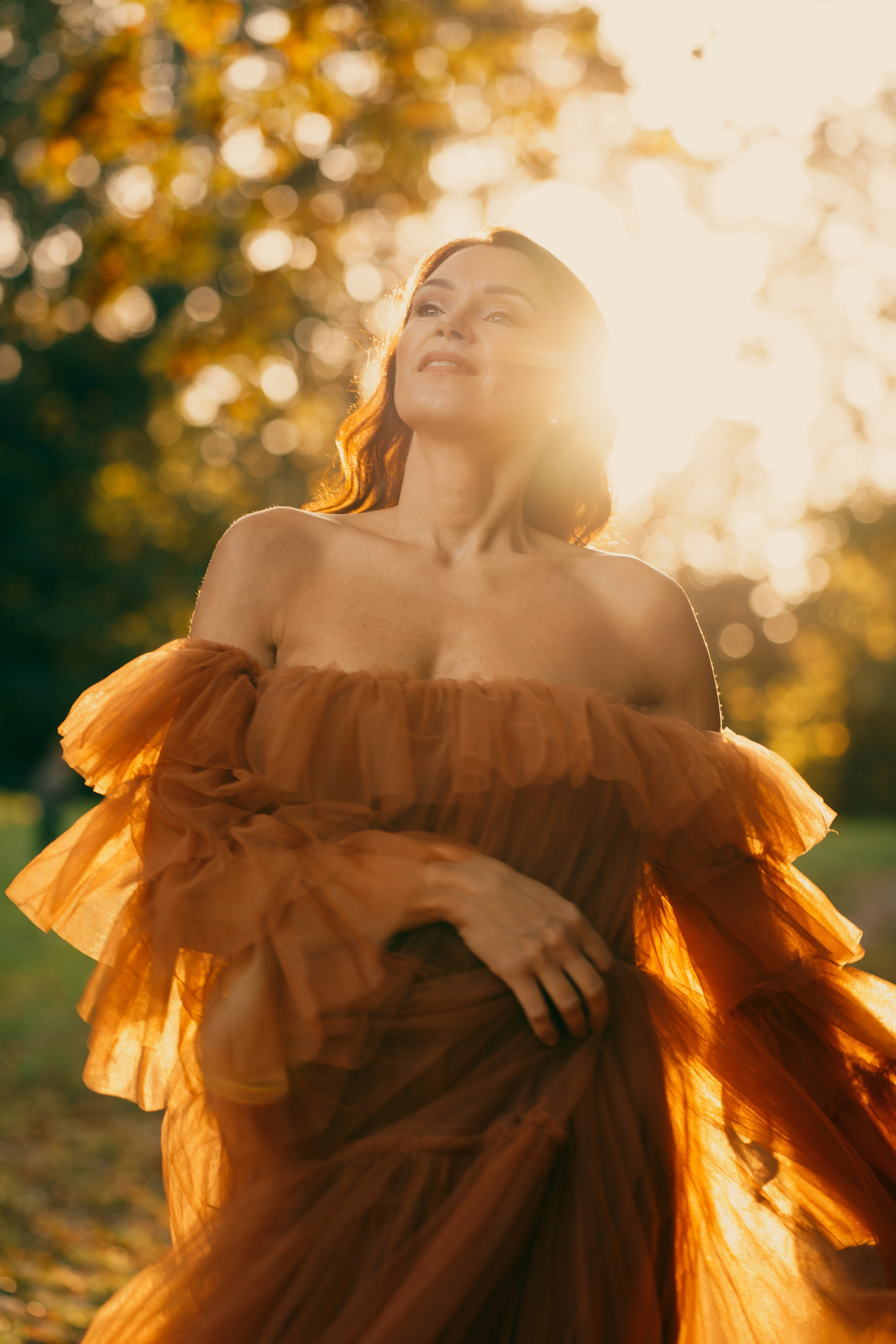 Ruduo parke. Fotografija — Olga Bojarin