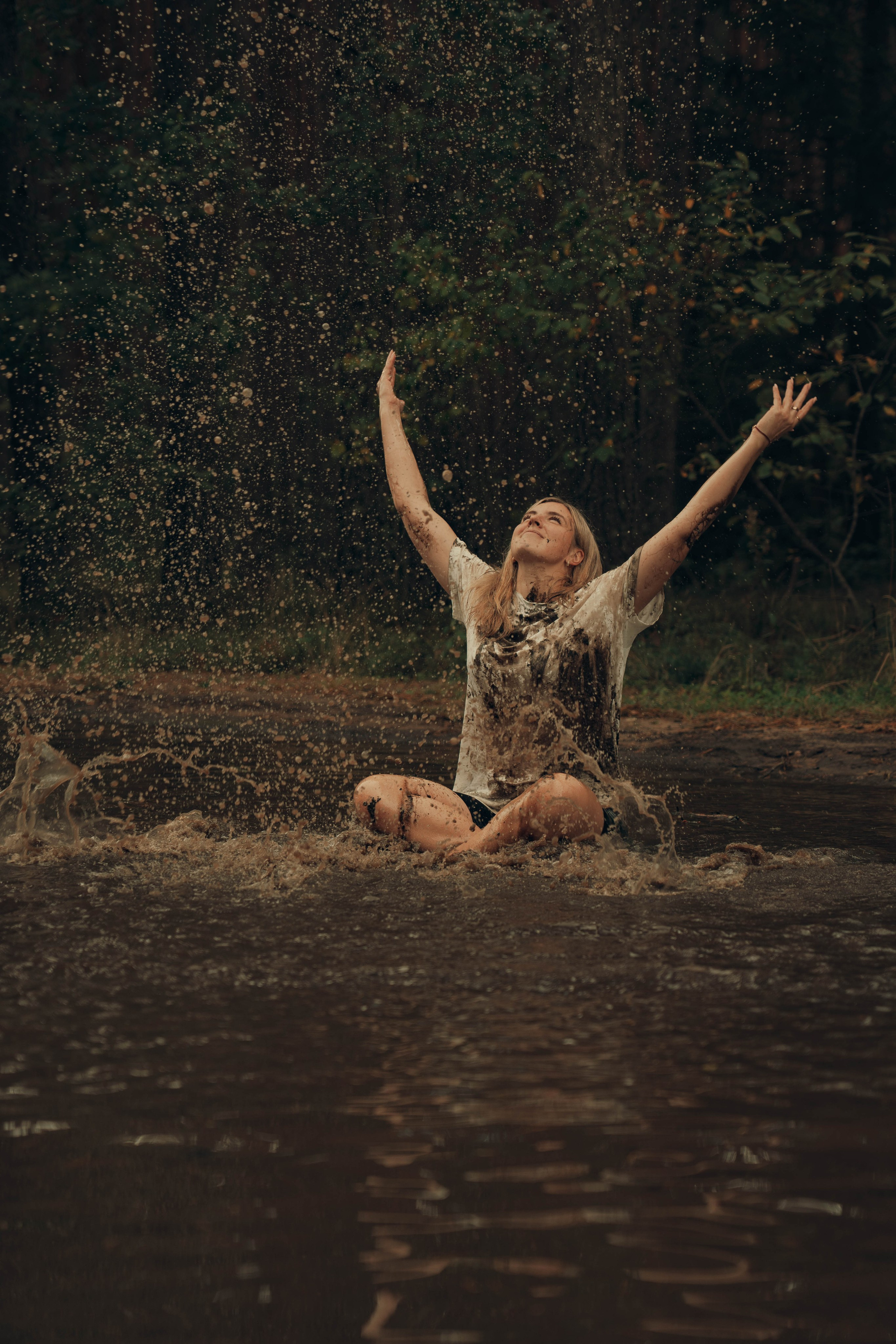 Šeima ir bala. Fotografija — Olga Bojarin