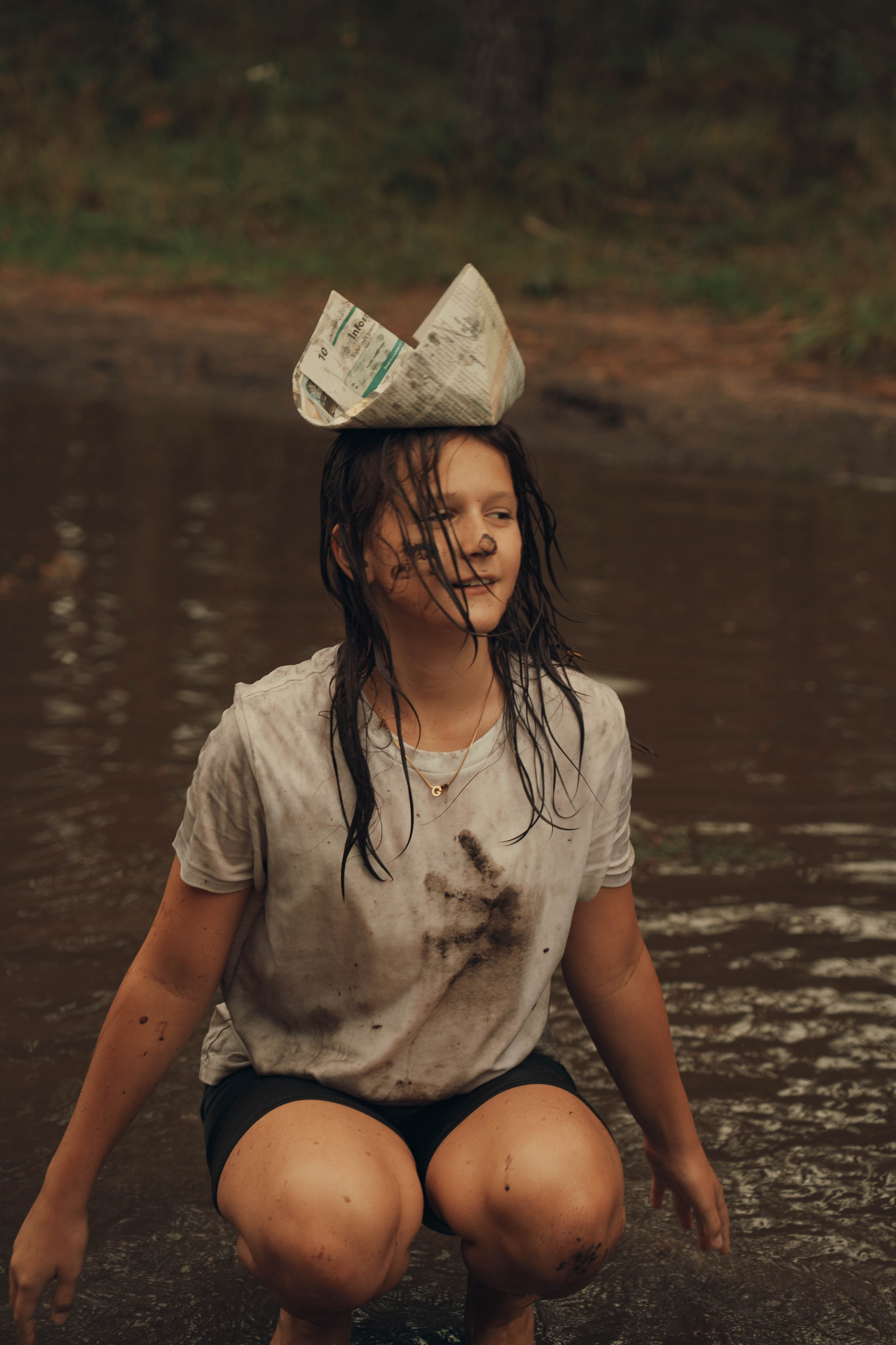 Šeima ir bala. Fotografija — Olga Bojarin