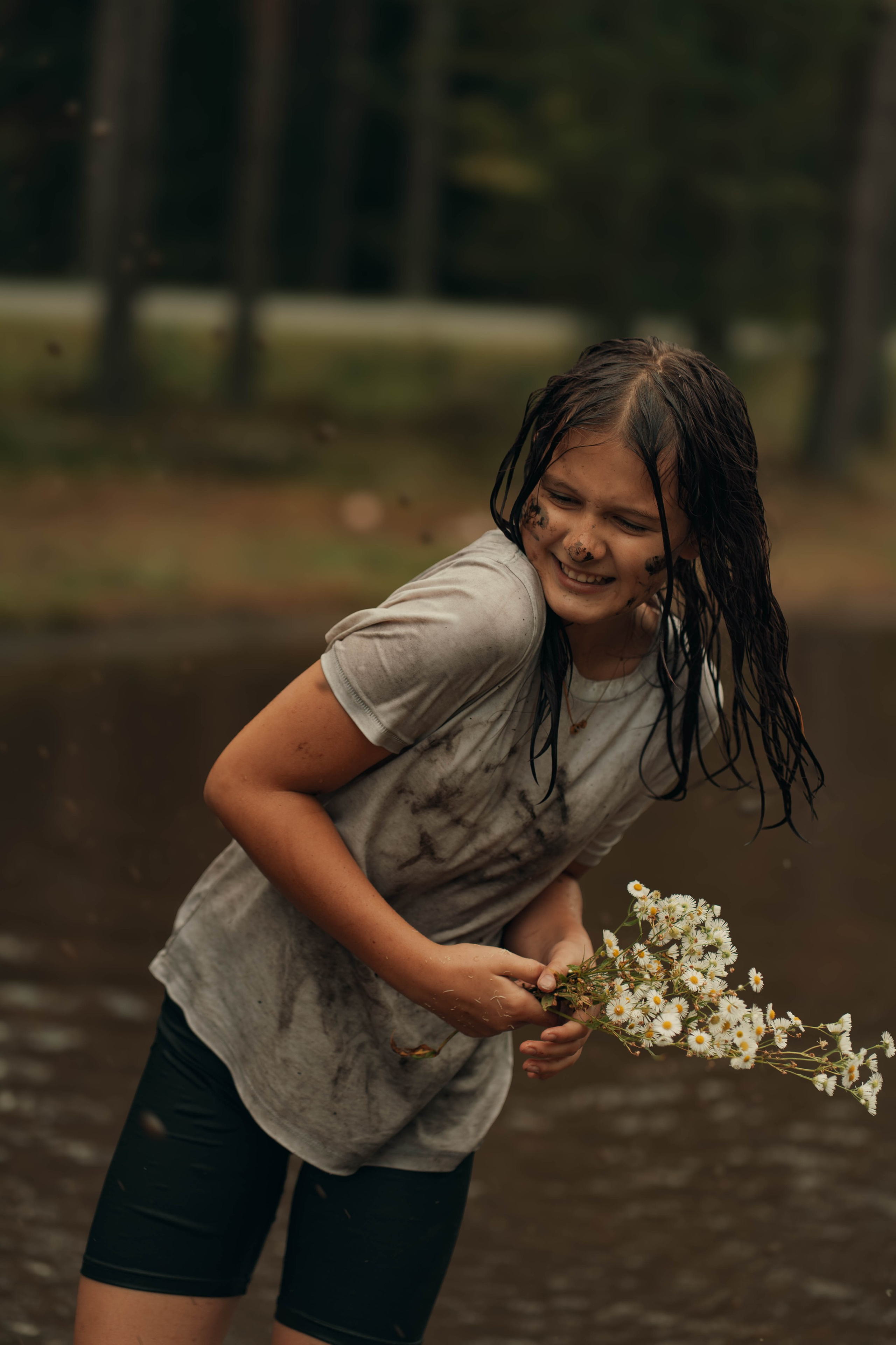 Šeima ir bala. Fotografija — Olga Bojarin