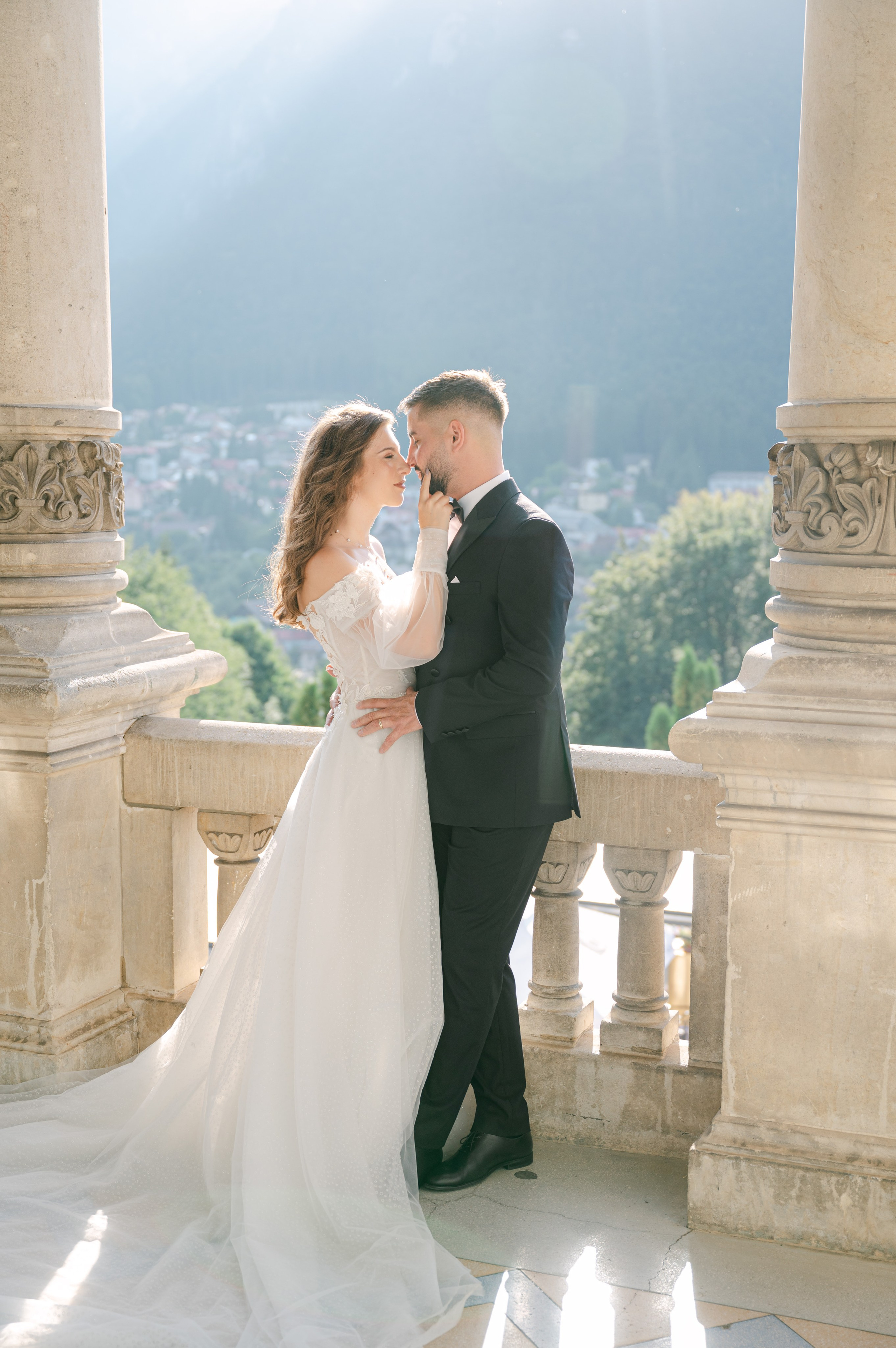 Ședință foto Trash the Dress la Castelul Cantacuzino 