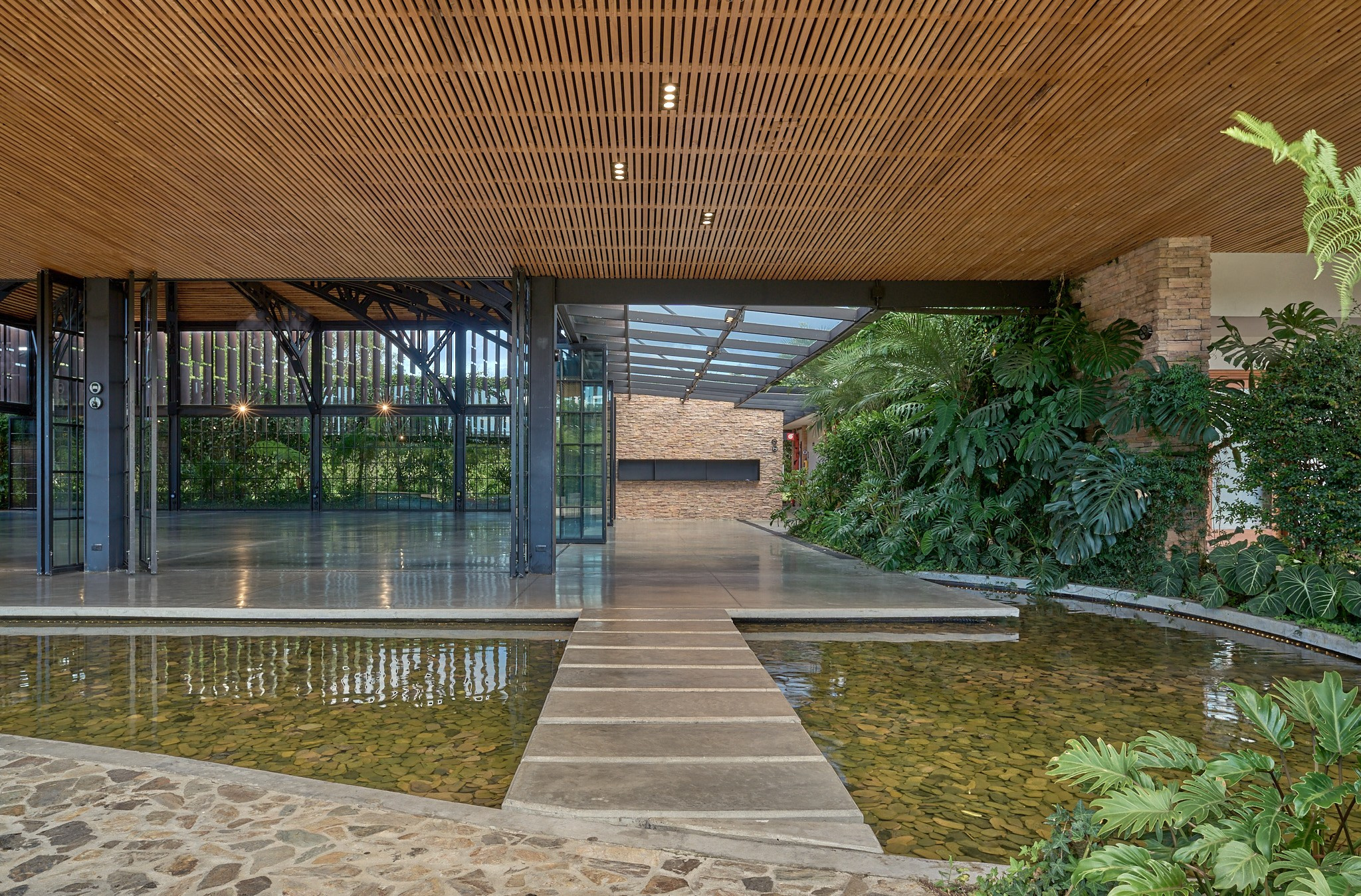 Sesión fotográfica arquitectónica e interiorismo Villa Celeste Centro de eventos