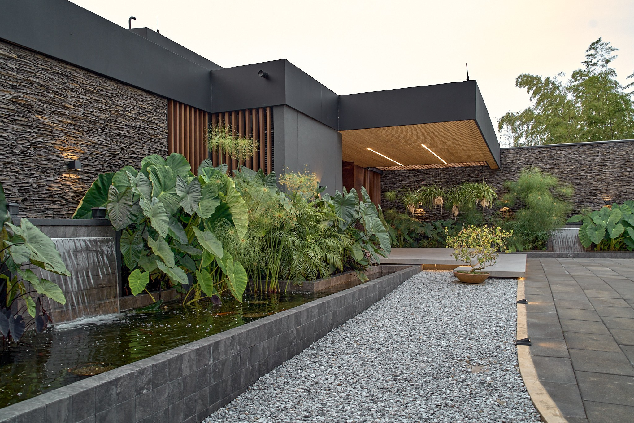 Sesión fotográfica arquitectónica e interiorismo Casa Koi Spa
