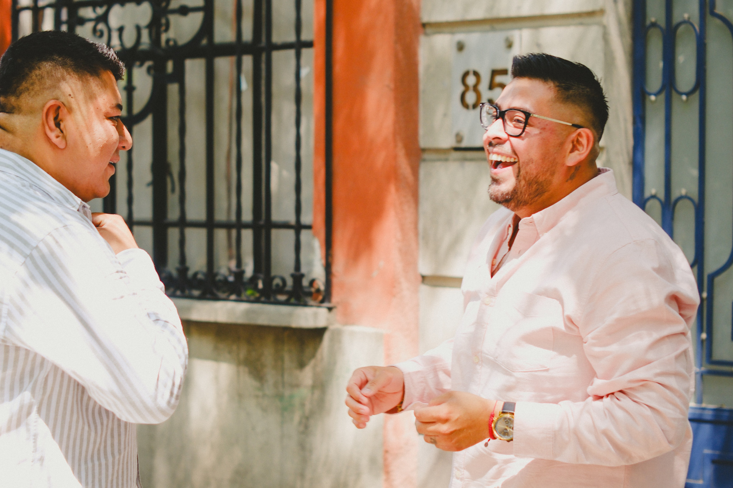 Luis y Hugo. Wedding and family photographer in Mexico City