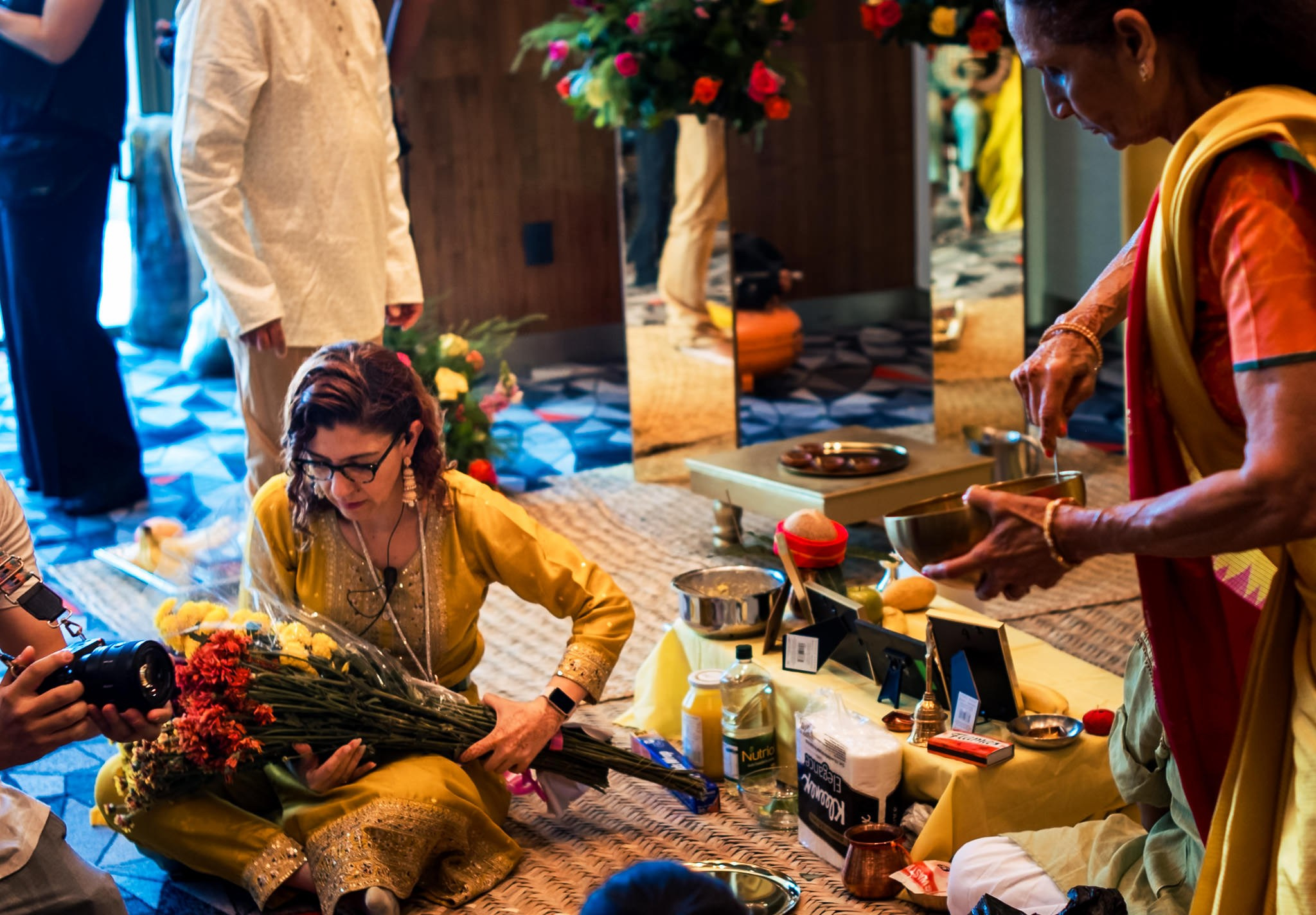 Aagya & Kishore. Wedding and family photographer in Mexico City