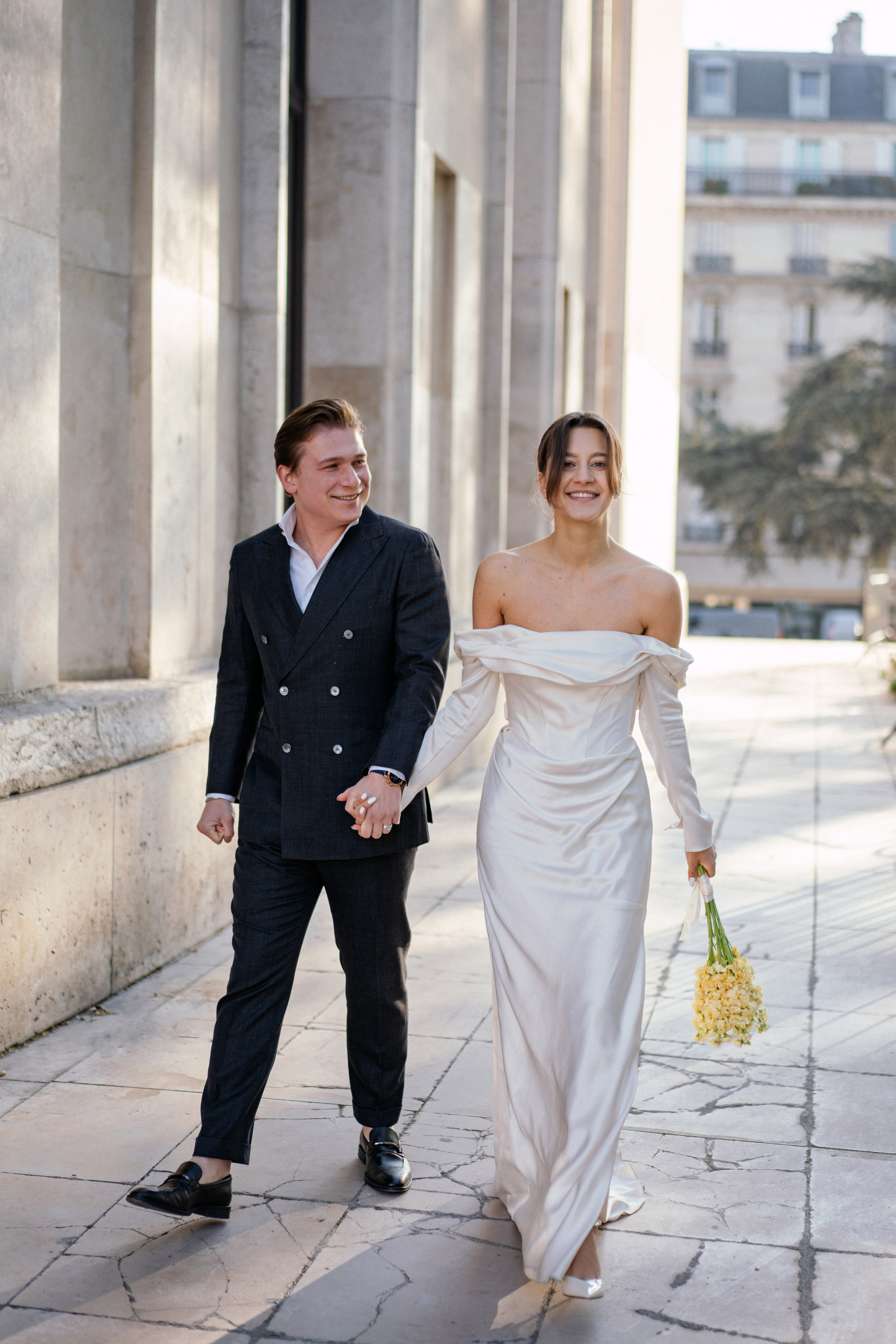 парная фотосессия в Париже, Palais de Tokyo