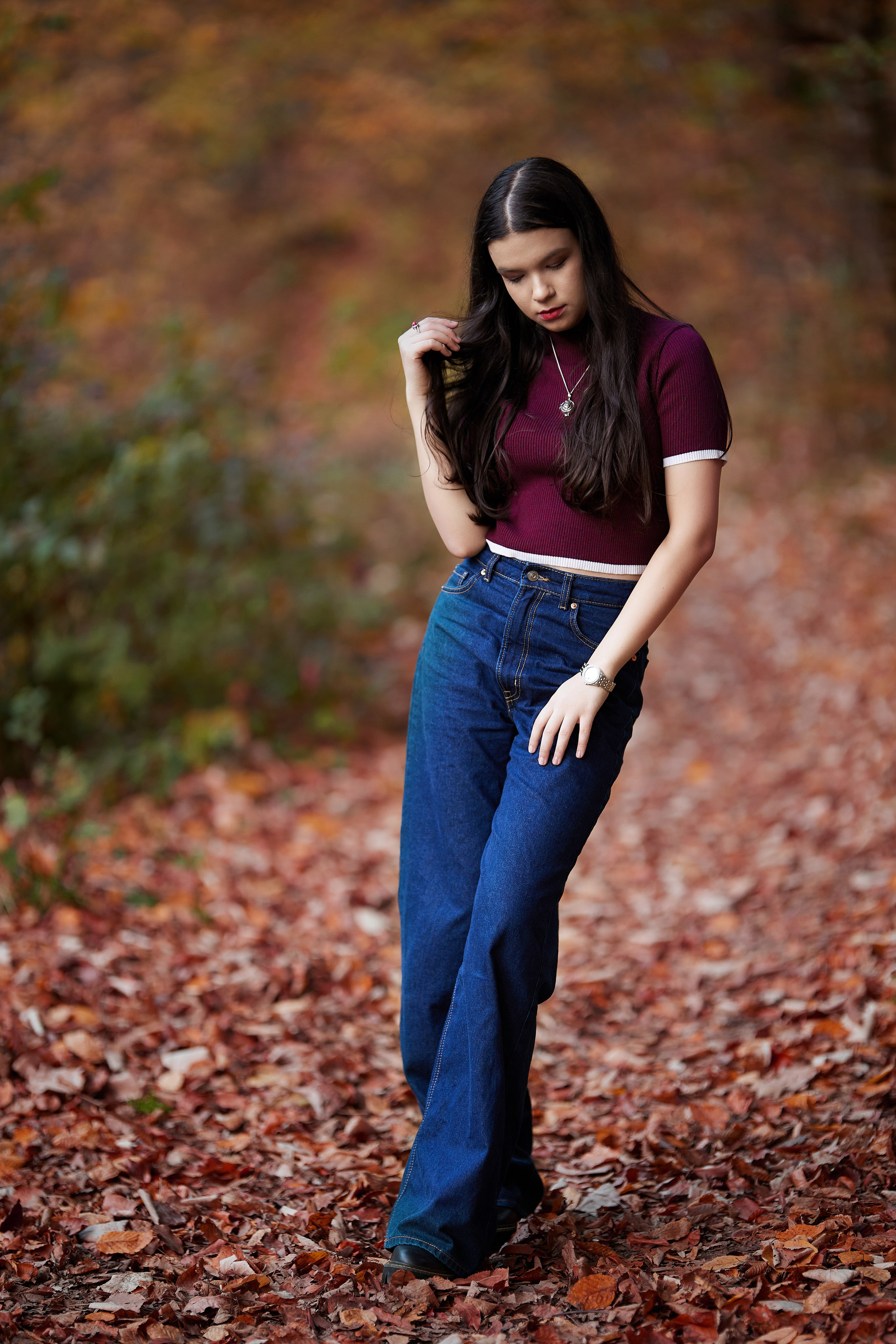 Sesiune foto portret — Vanessa. Pagina principală