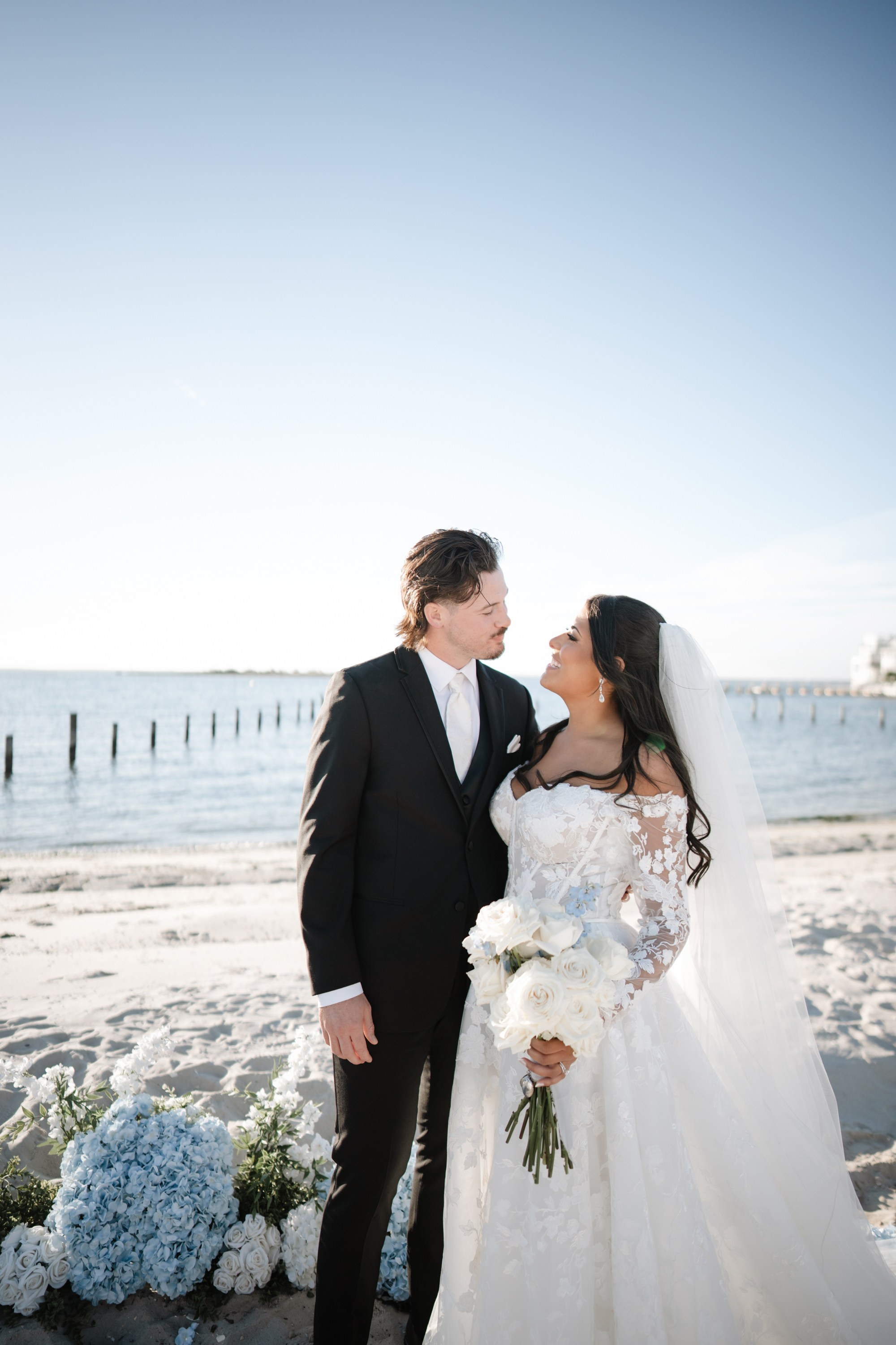 Christina and Ryan’s wedding. Long Beach Island, NJ. Portrait and wedding photographer in New York