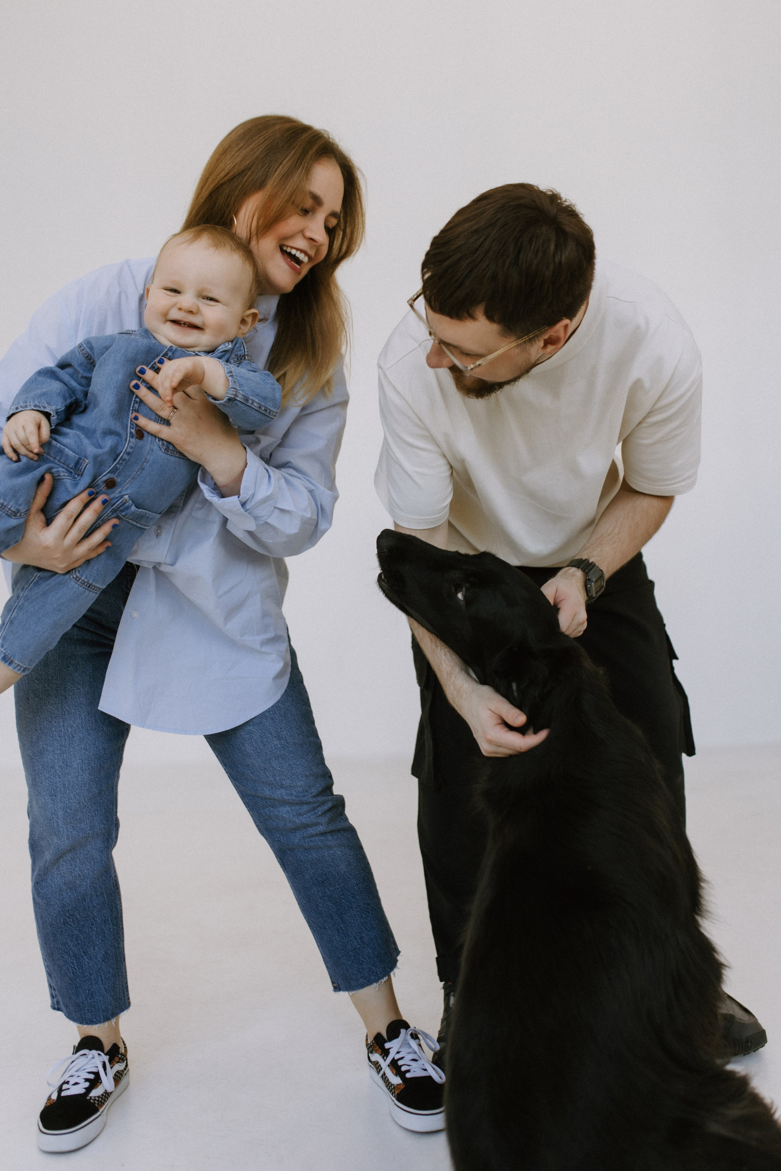 Moderni šeimos fotosesija | STUDIO