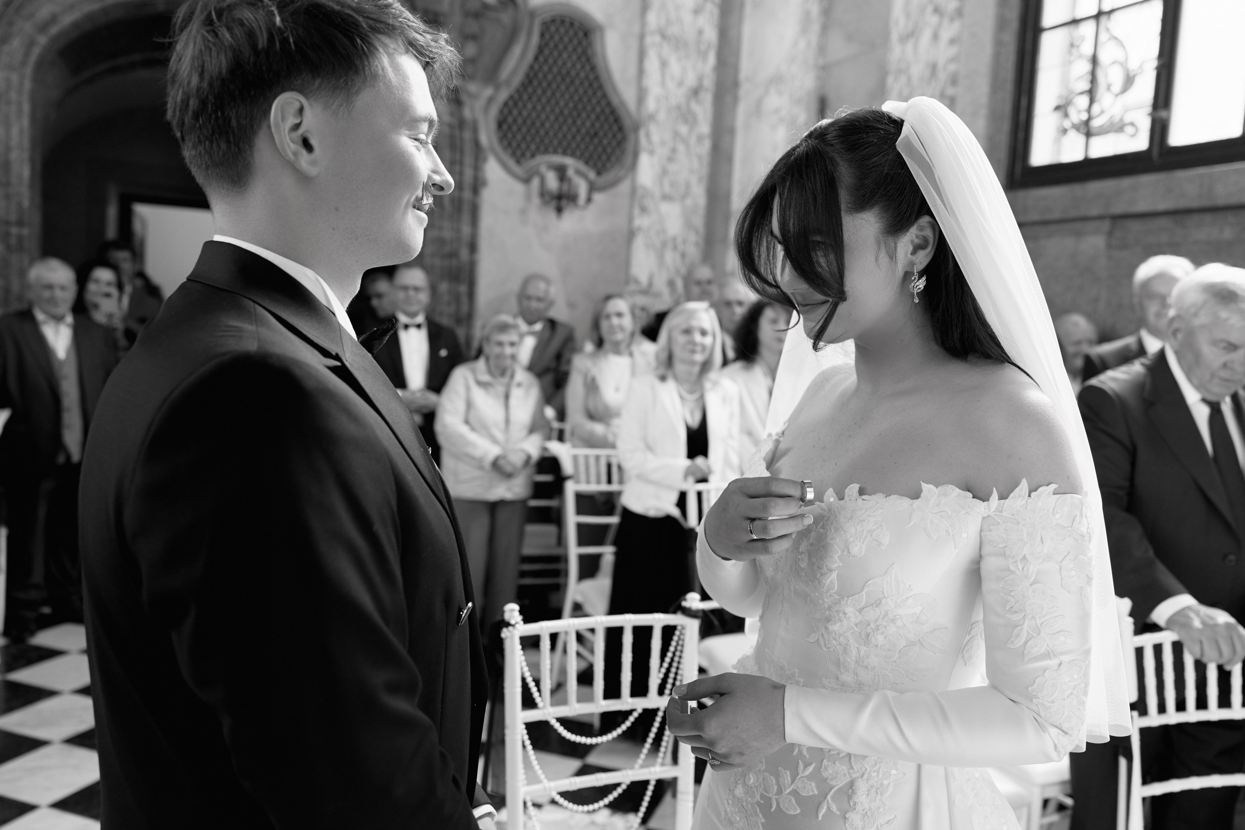 Wiktoria & Kacper. Pałac Goetz. Fotograf ślubny i rodzinny w Krakowie Yana Klymova