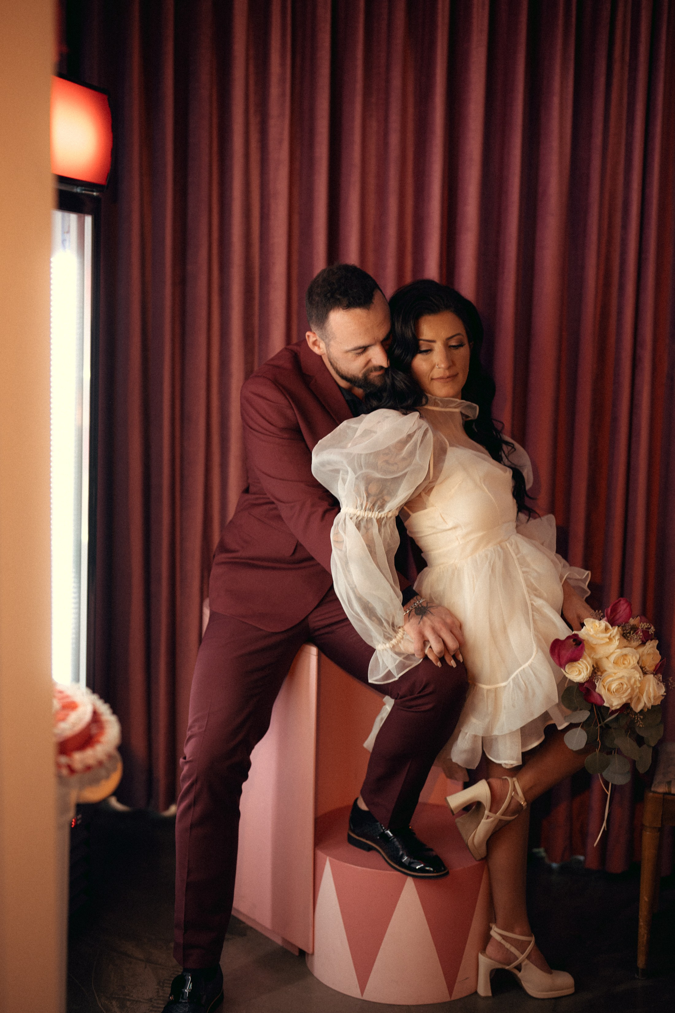 Miranda&Austin. Wedding & elopement photographer Viktoriya Kravtsov. Las Vegas